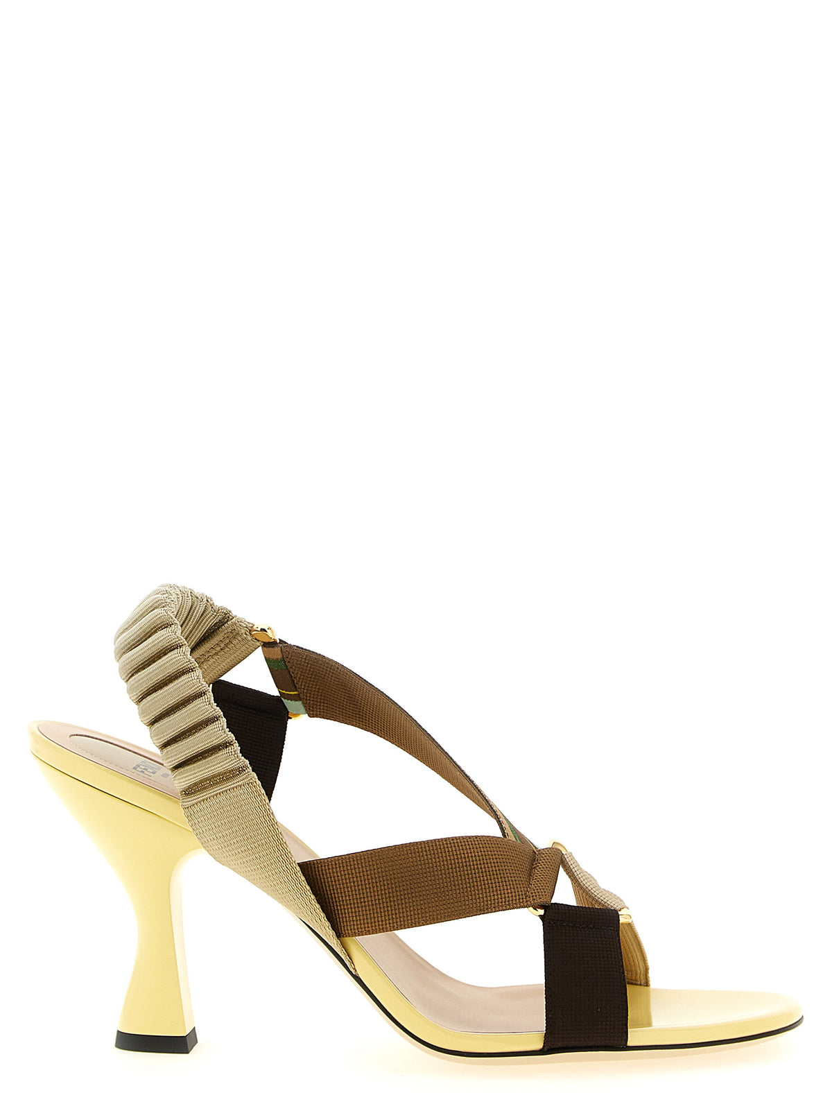 Fendi Multicolor Mid Heel Pumps