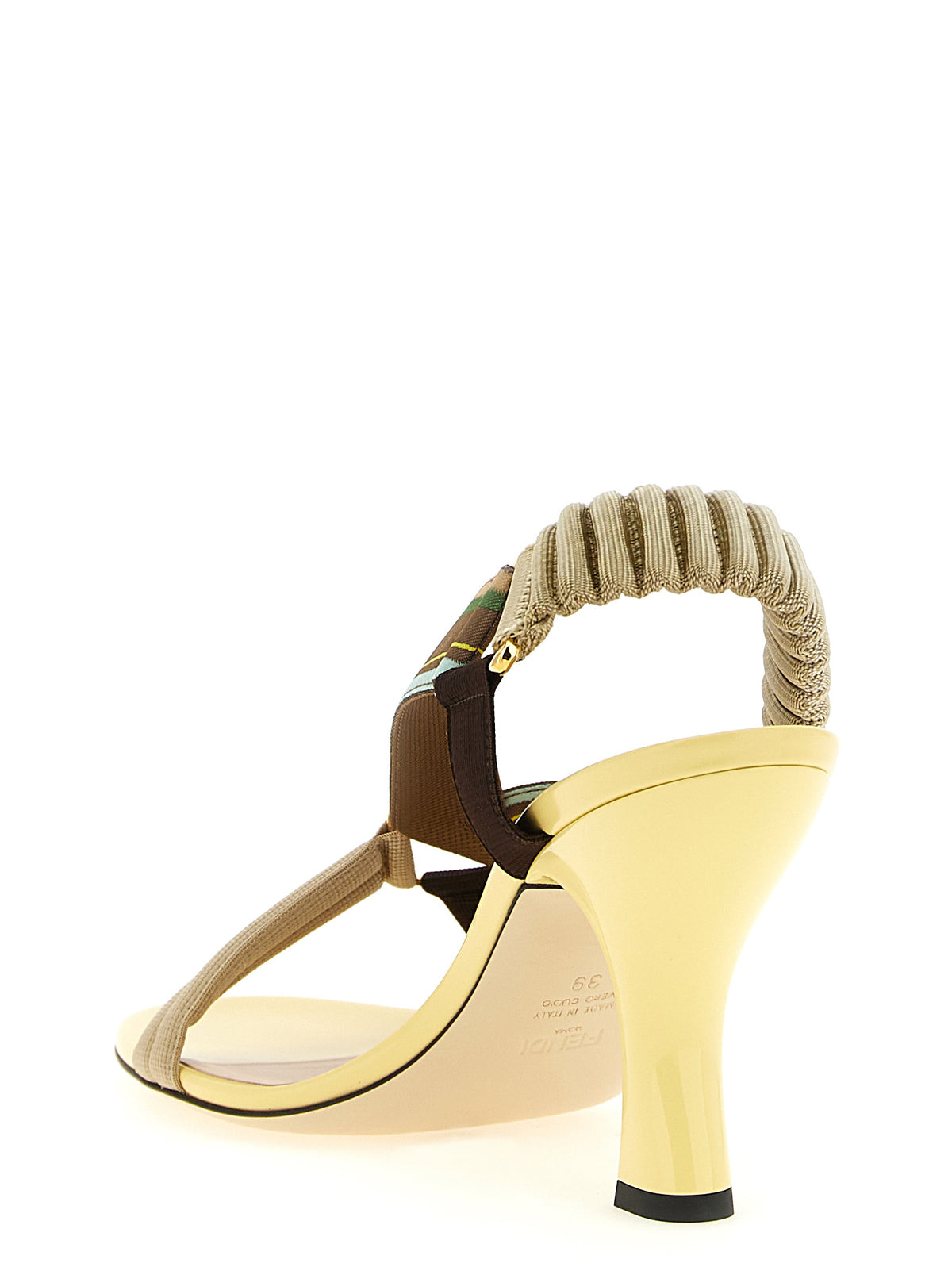 Fendi Multicolor Mid Heel Pumps