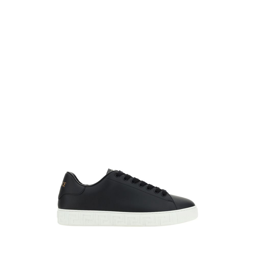 Versace Black 'Low Top' Sneakers schwarz