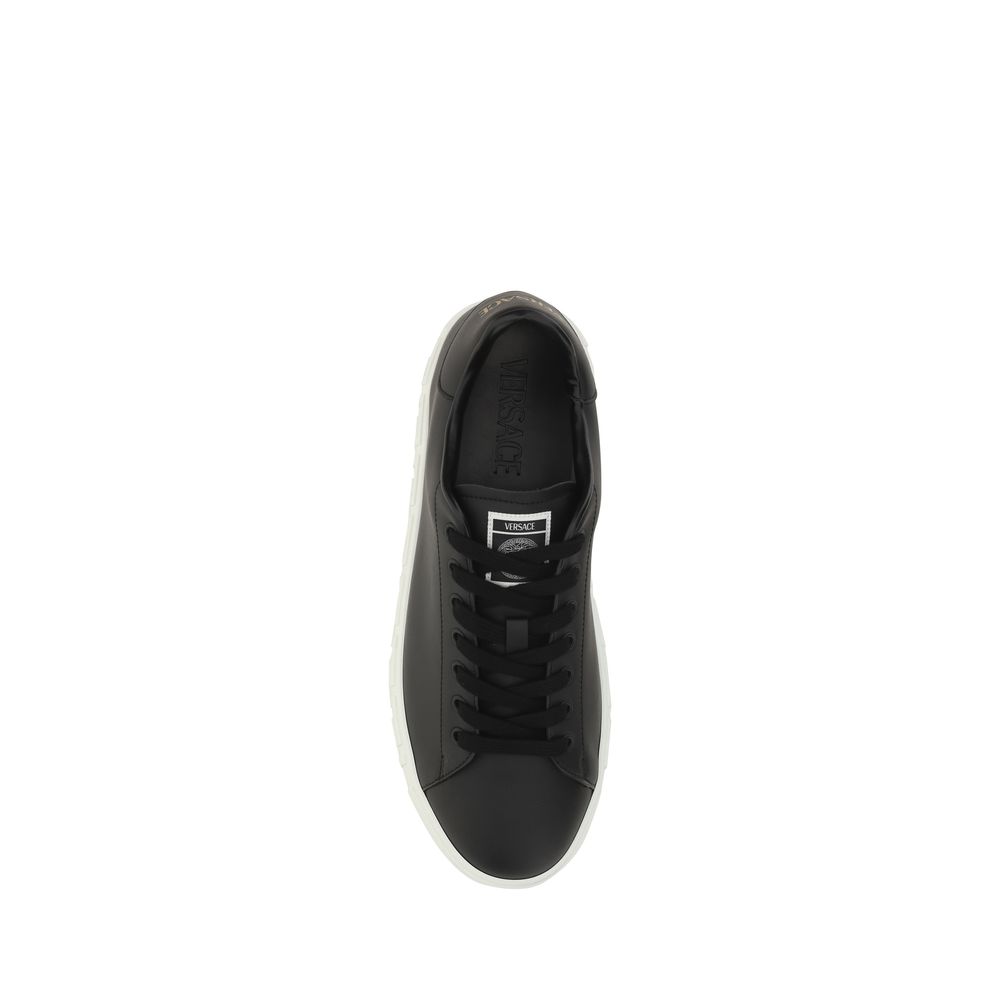 Versace Black 'Low Top' Sneakers schwarz