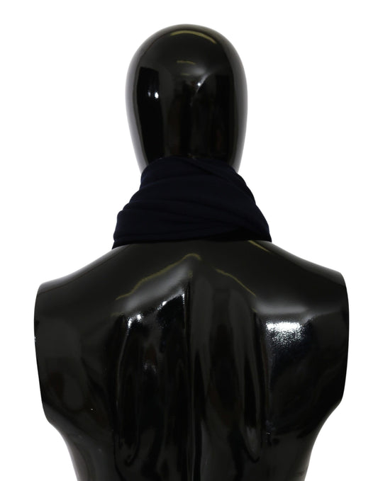 Dolce & Gabbana Blue #DGLovesLondon Wrap Shawl Wool Scarf Curated Luxury Accessories by Orvyn