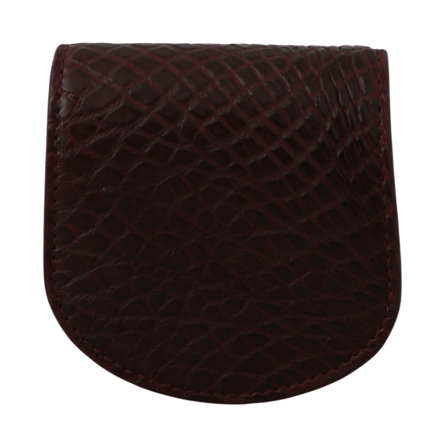 Dolce & Gabbana Brown Exotic Skin Pocket Condom Case Holder Curated Luxury Accessories by Orvyn