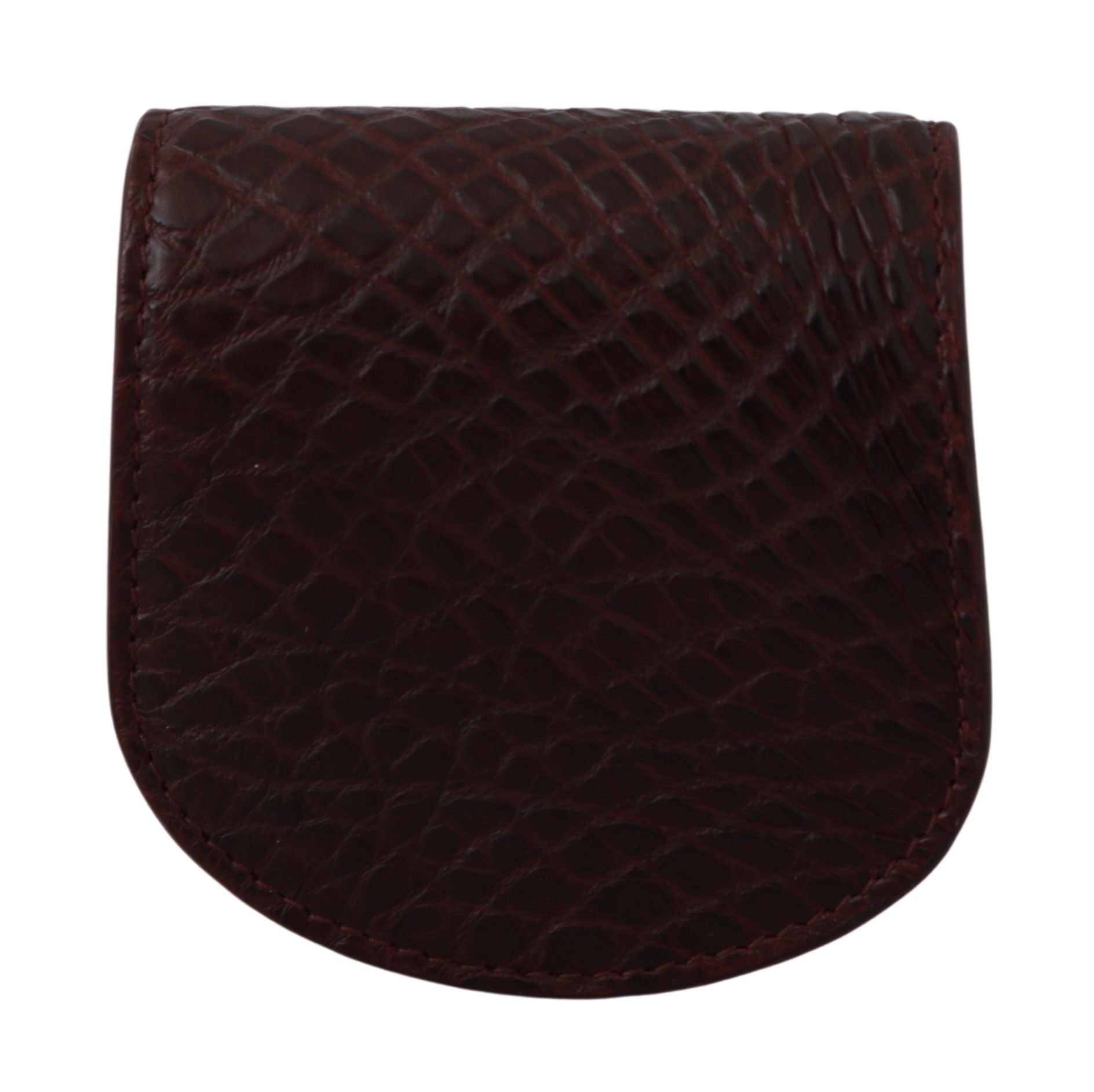 Dolce & Gabbana Brown Exotic Skin Pocket Condom Case Holder Curated Luxury Accessories by Orvyn