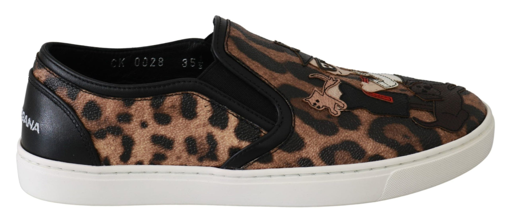 Dolce & Gabbana Leather Leopard #dgfamily Loafers Shoes Curated Luxury Accessories by Orvyn