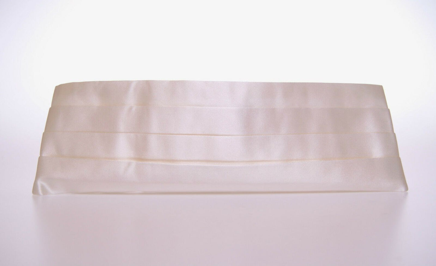 Dolce & Gabbana White Waist Tuxedo Smoking Belt Cummerbund weiss
