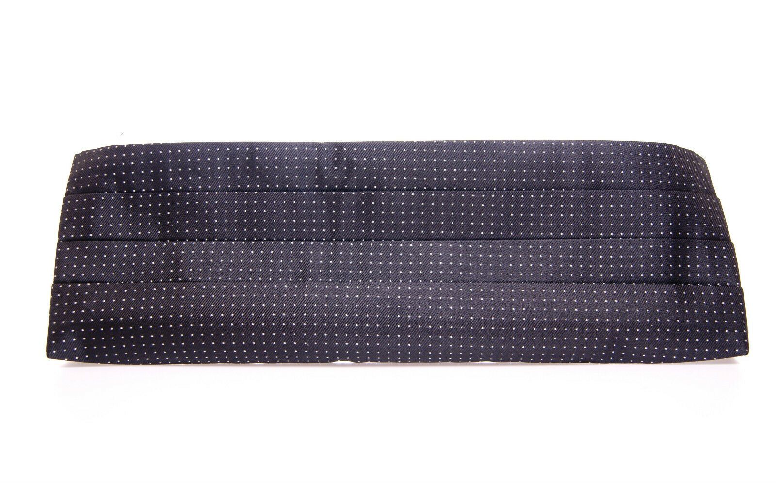 Dolce & Gabbana Black Waist Smoking Tuxedo Cummerbund Belt Curated Luxury Accessories by Orvyn
