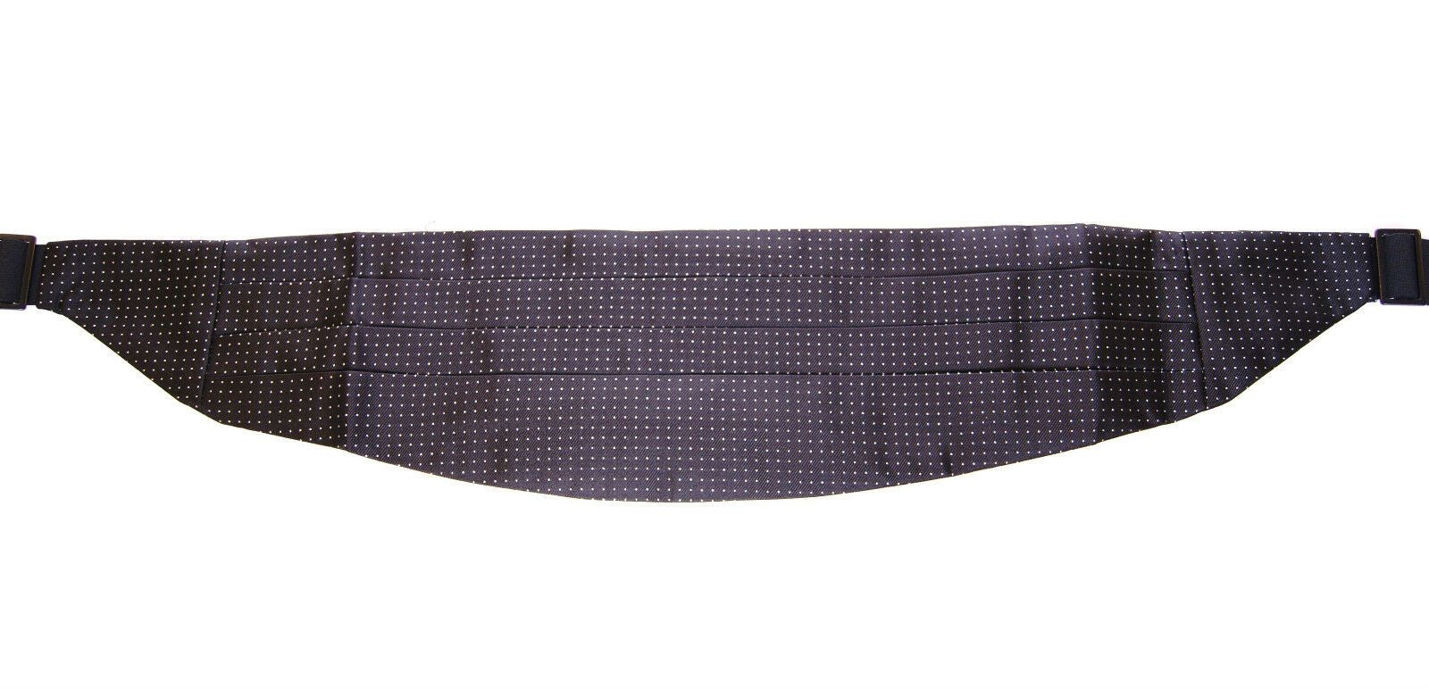Dolce & Gabbana Black Waist Smoking Tuxedo Cummerbund Belt Curated Luxury Accessories by Orvyn