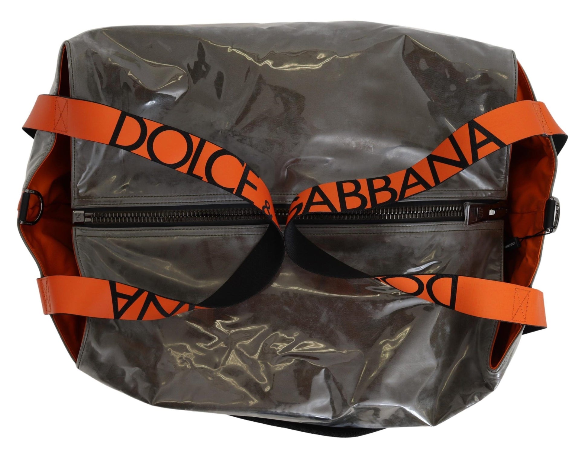 Dolce & Gabbana Cotton Men Large Fabric Green Shopping Tote Bag Curated Luxury Accessories by Orvyn