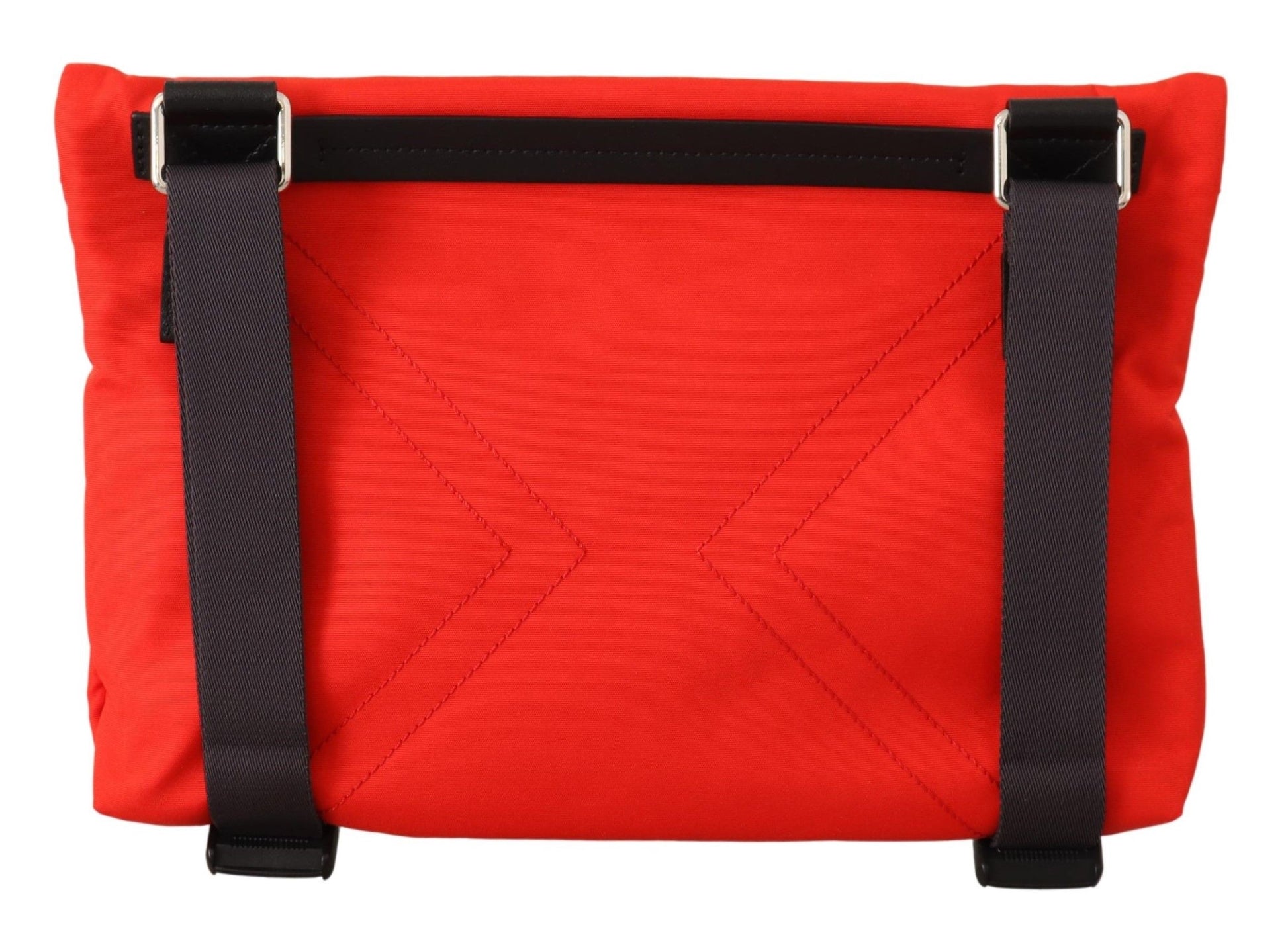 Givenchy Red Polyamide Downtown Flat Crossbody Bag Curated Luxury Accessories by Orvyn
