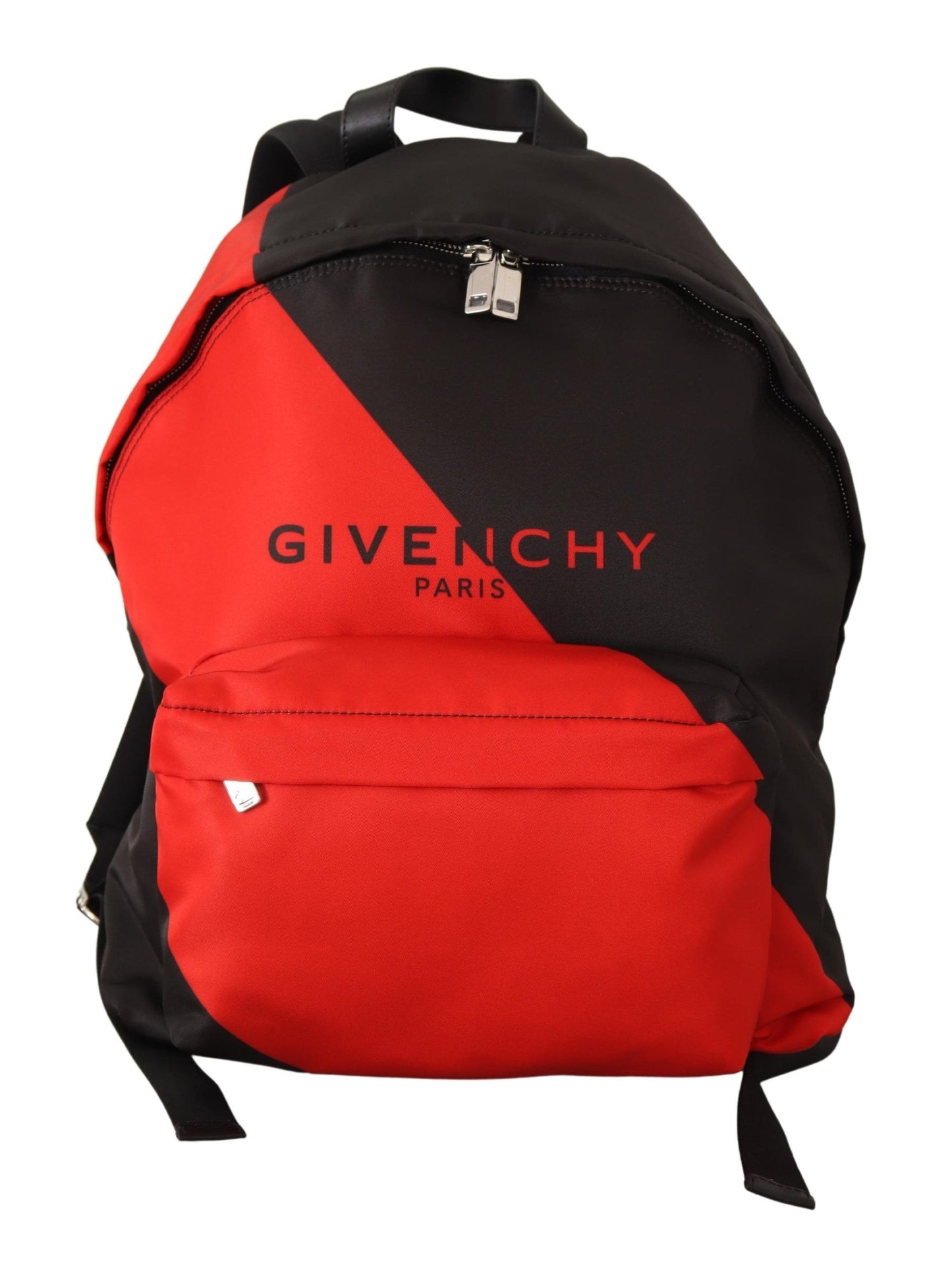 Givenchy Red & Black Nylon Urban Backpack Curated Luxury Accessories by Orvyn