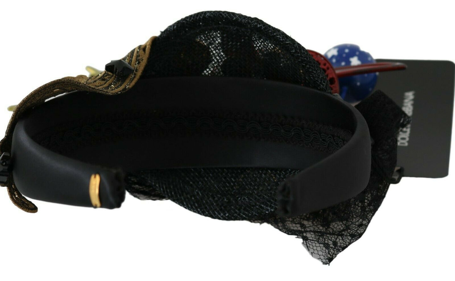 Dolce & Gabbana Rocket Crystal Stars Tiara Diadem Headband Curated Luxury Accessories by Orvyn