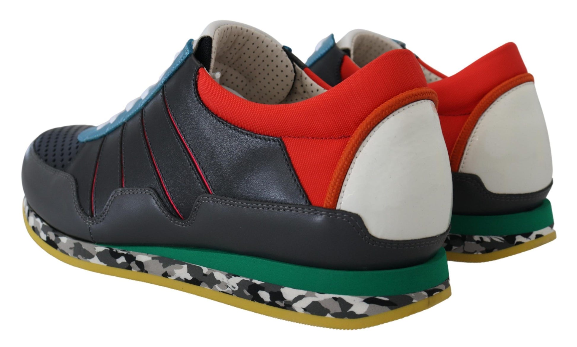 Dolce & Gabbana Multicolor Sport Low Top Shoes Sneakers Curated Luxury Accessories by Orvyn