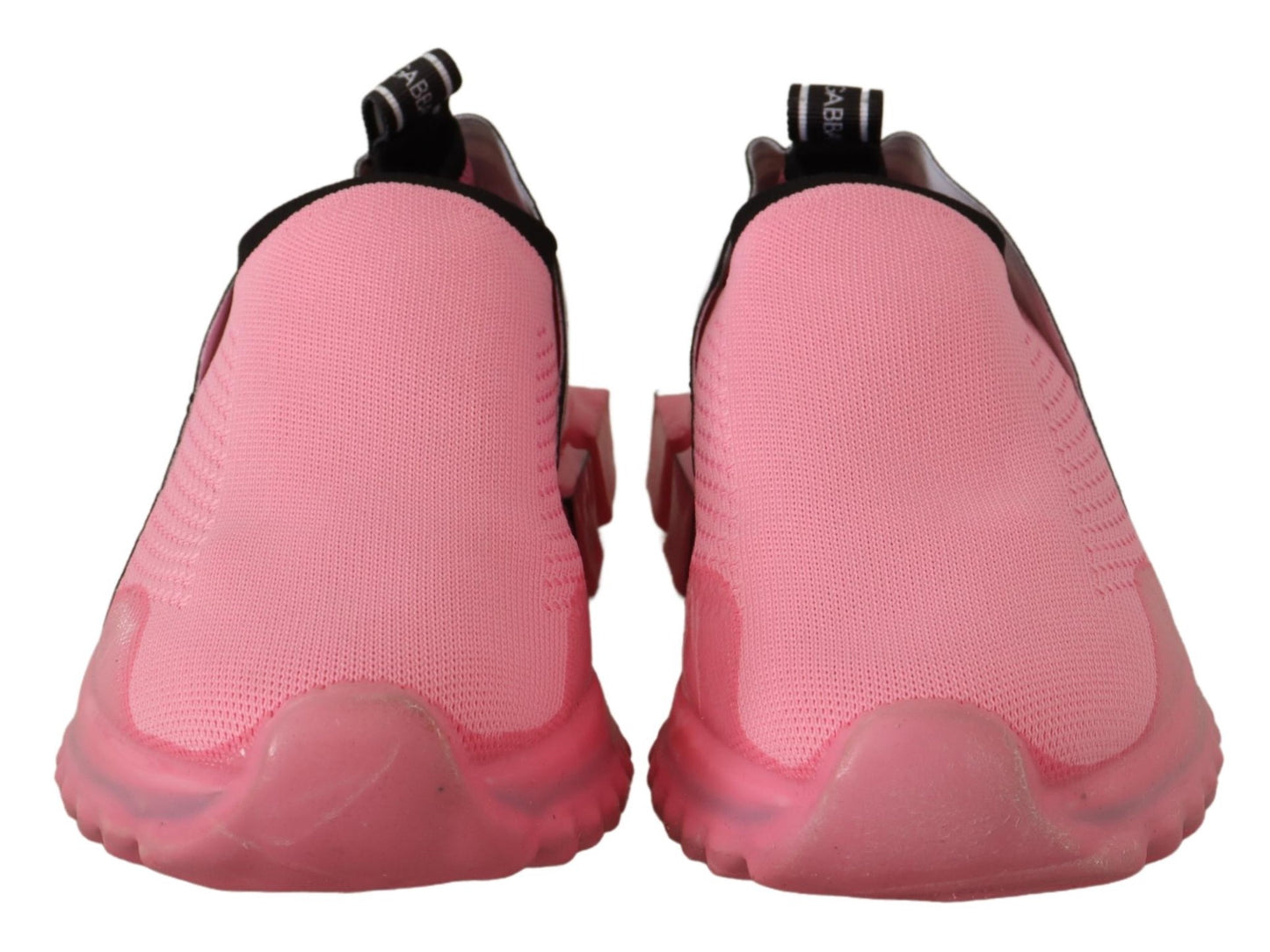 Dolce & Gabbana Pink Low Top Slip On Casual Sorrento Sneakers Curated Luxury Accessories by Orvyn