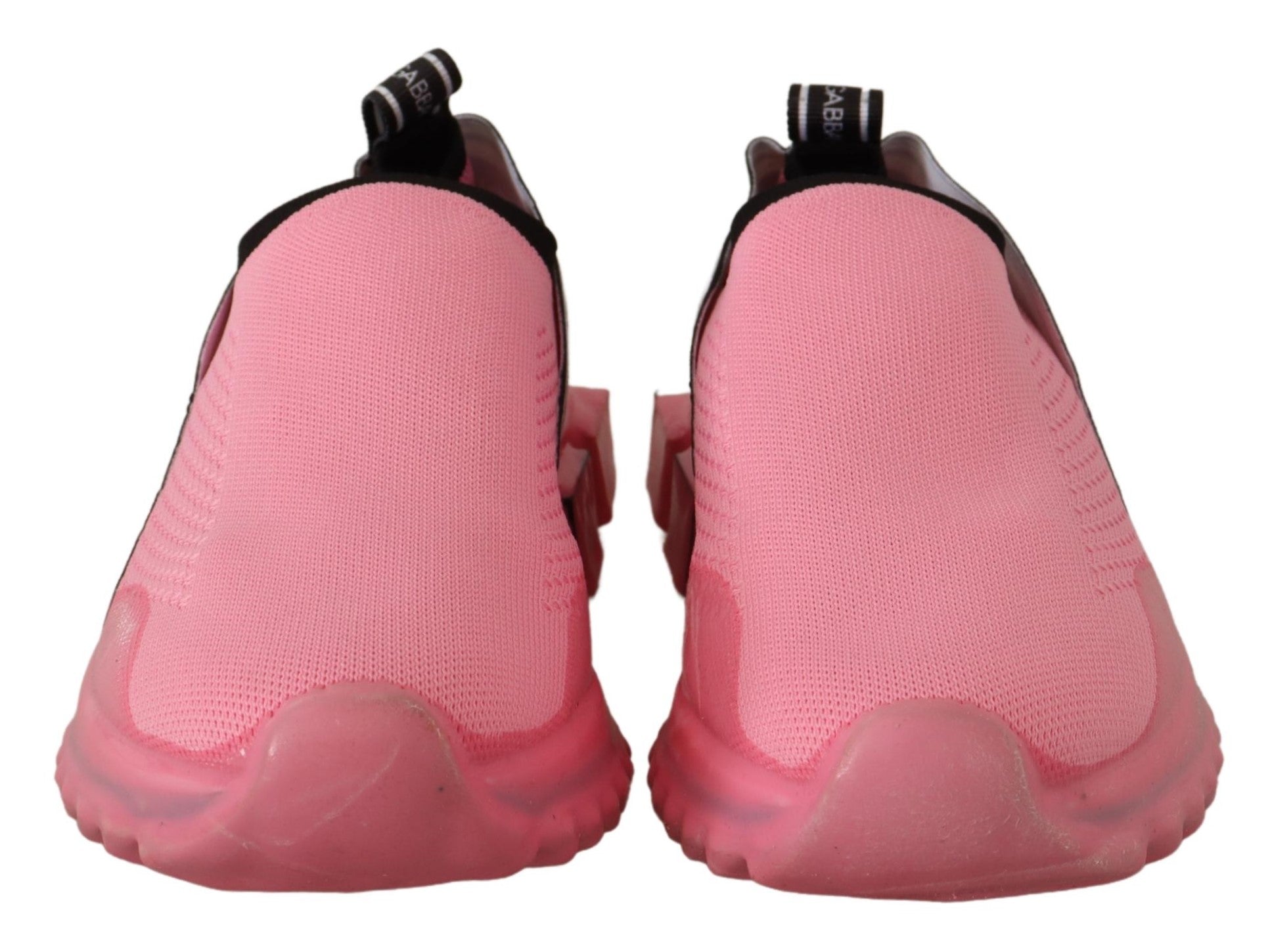 Dolce & Gabbana Pink Low Top Slip On Casual Sorrento Sneakers Curated Luxury Accessories by Orvyn