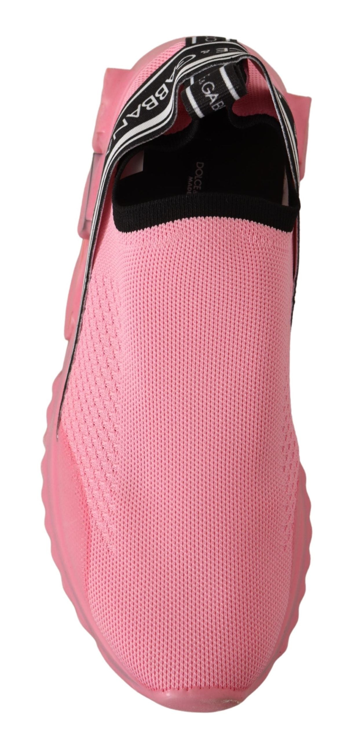 Dolce & Gabbana Pink Low Top Slip On Casual Sorrento Sneakers Curated Luxury Accessories by Orvyn