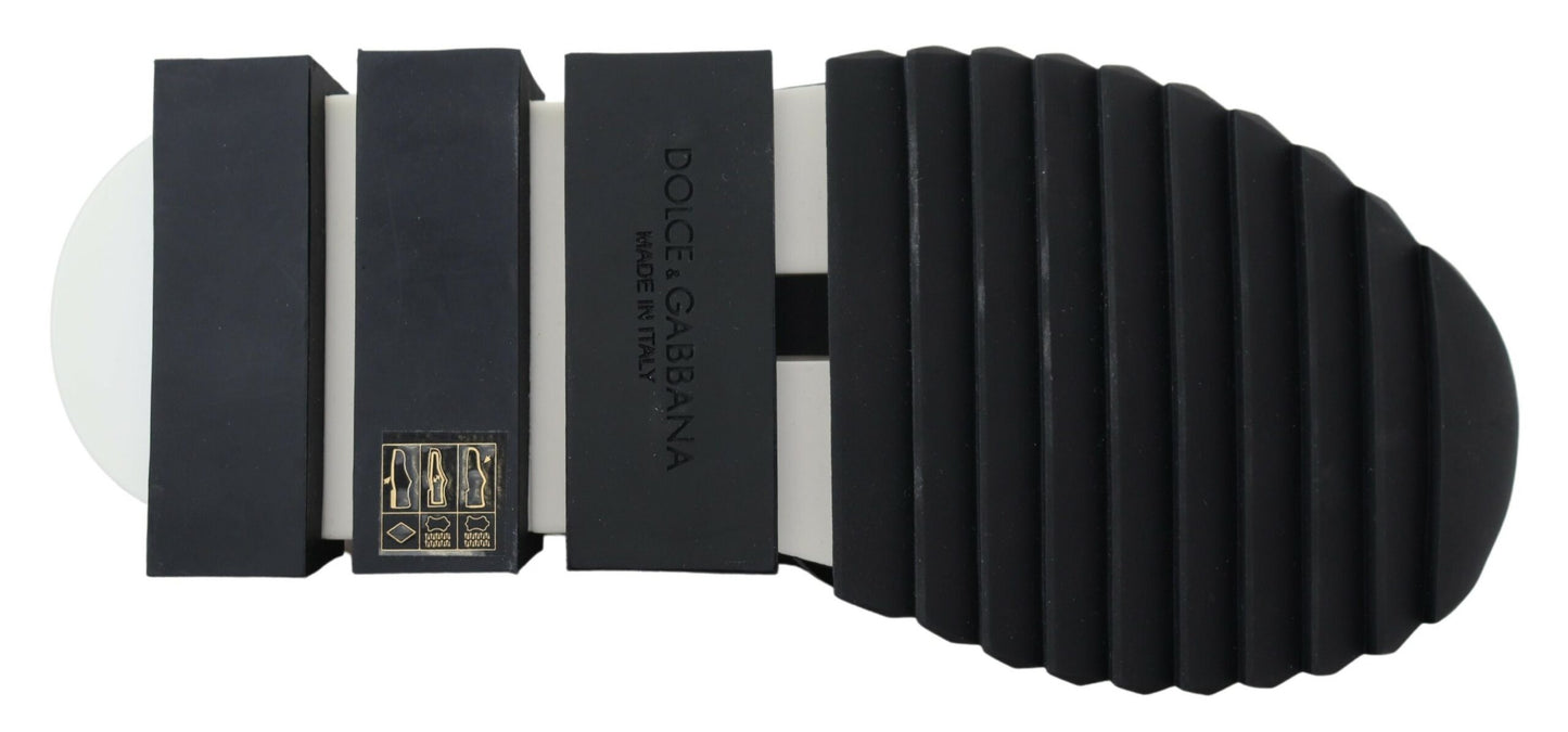 Dolce & Gabbana Black Mesh Sorrento Trekking Sneakers Shoes Curated Luxury Accessories by Orvyn
