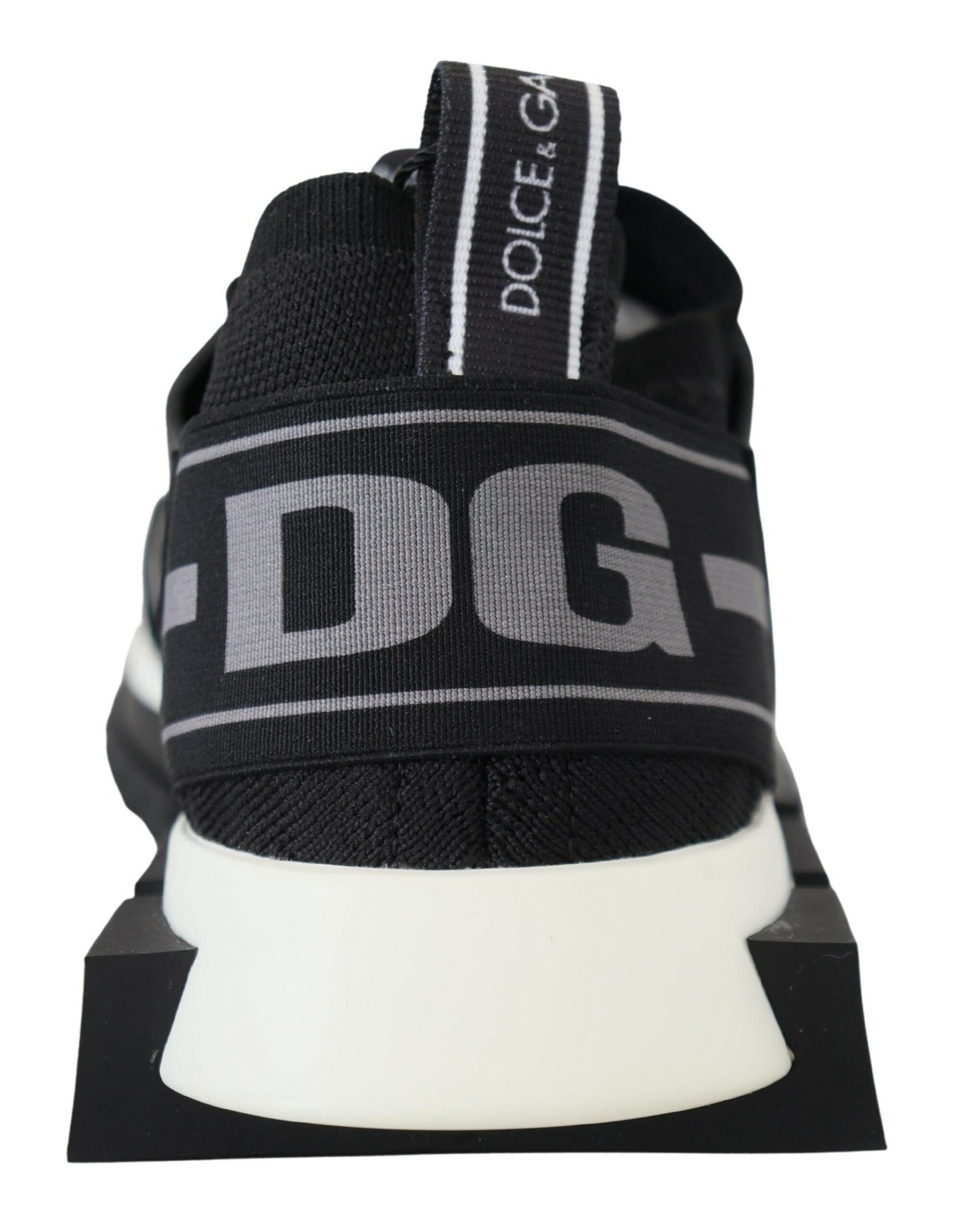 Dolce & Gabbana Black Mesh Sorrento Trekking Sneakers Shoes Curated Luxury Accessories by Orvyn