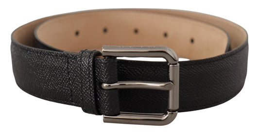 Dolce & Gabbana Black Brown Backend Belt schwarz