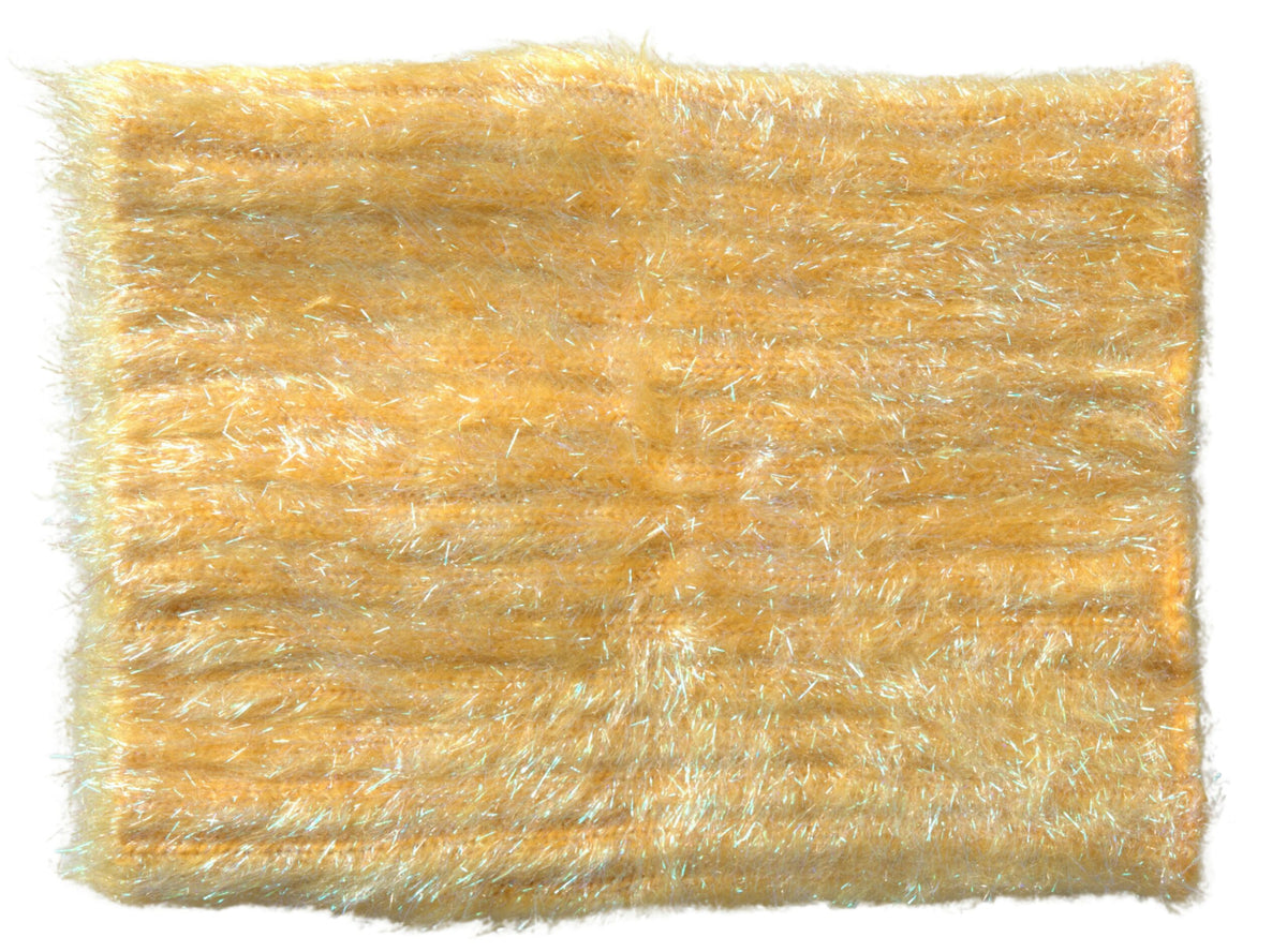 Dolce & Gabbana Yellow Polyester Mohair Fiber Neck Wrap Scarf gelb