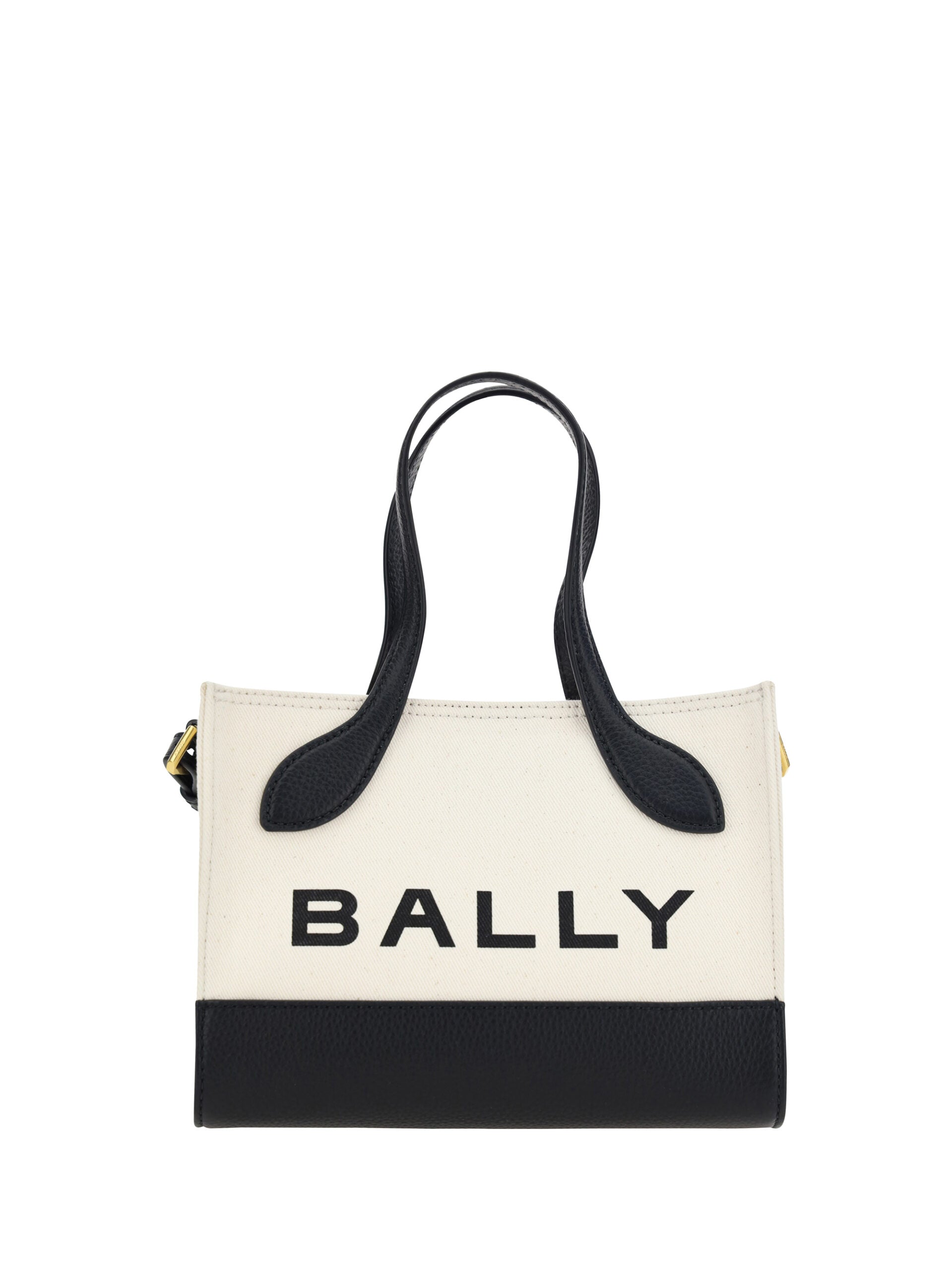 Bally White and Black Leather Mini Handbag Curated Luxury Accessories by Orvyn