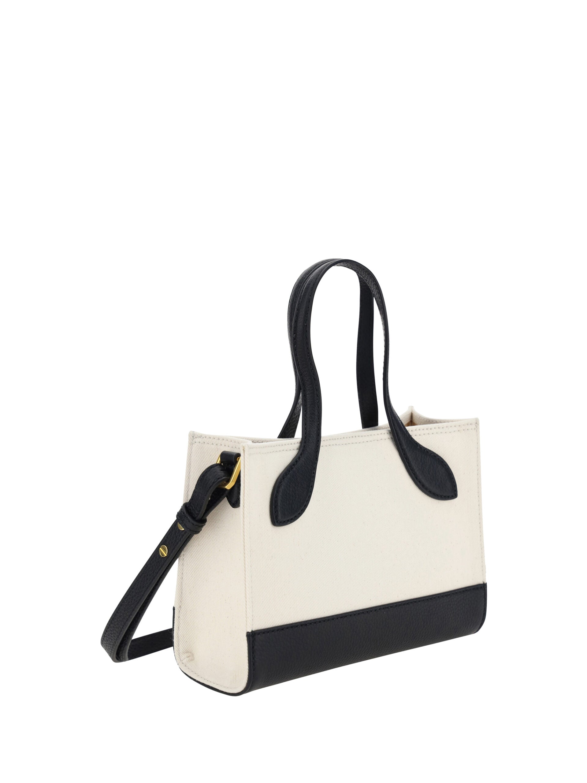 Bally White and Black Leather Mini Handbag Curated Luxury Accessories by Orvyn