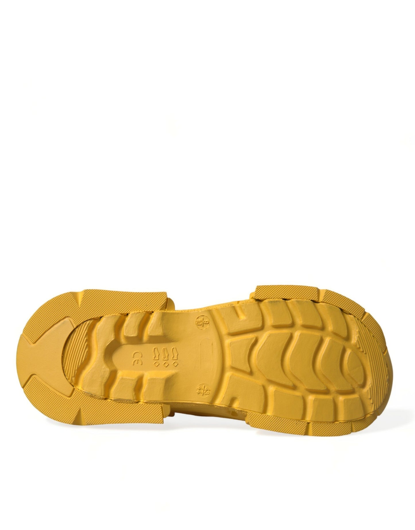 Dolce & Gabbana Yellow Green Rubber Clogs Men Slippers Men Shoes Curated Luxury Accessories by Orvyn