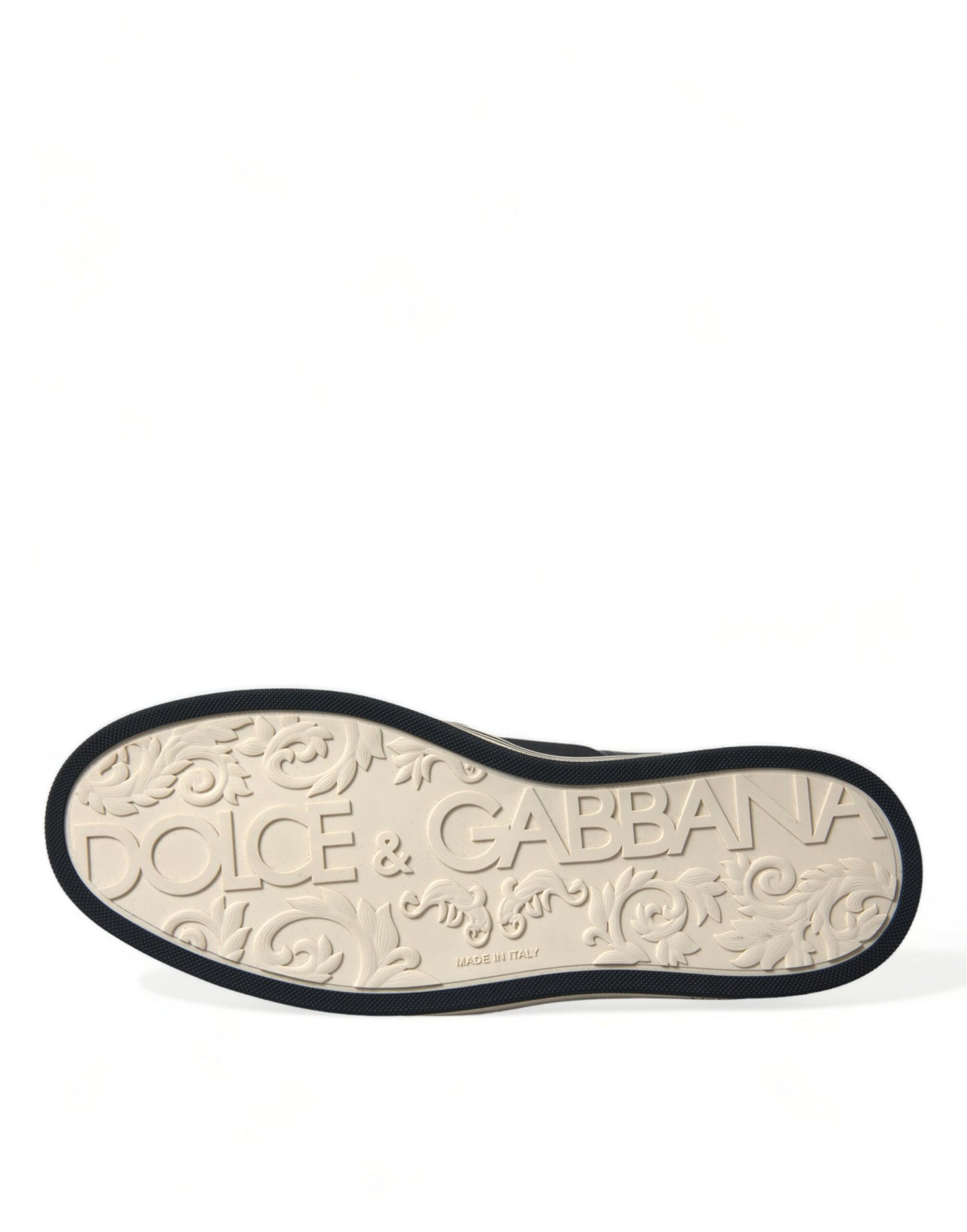 Dolce & Gabbana Black Croc Exotic Leather Sneakers Shoes Curated Luxury Accessories by Orvyn