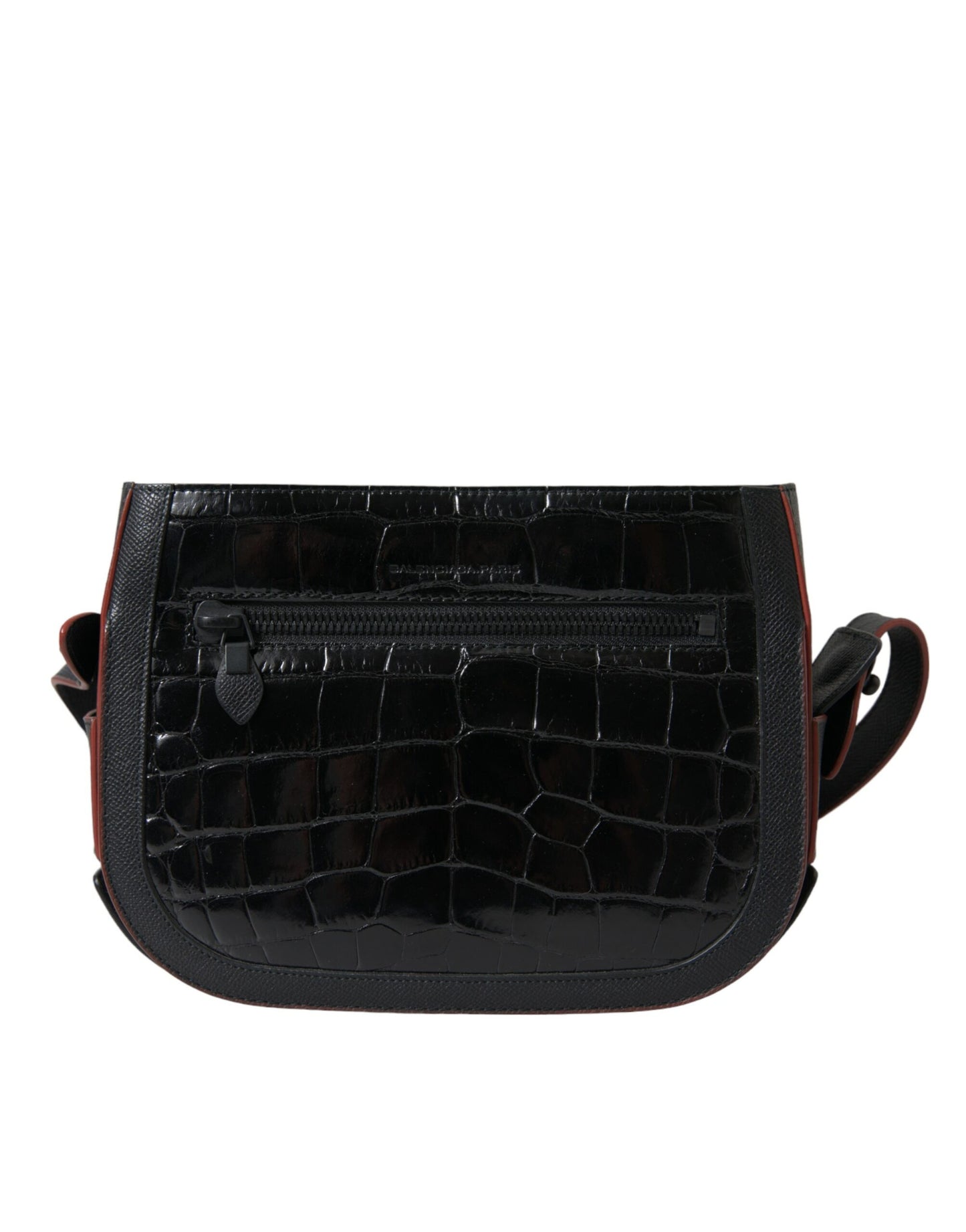 Balenciaga Black Exotic Leather Shoulder Crossbody Camera Bag Curated Luxury Accessories by Orvyn