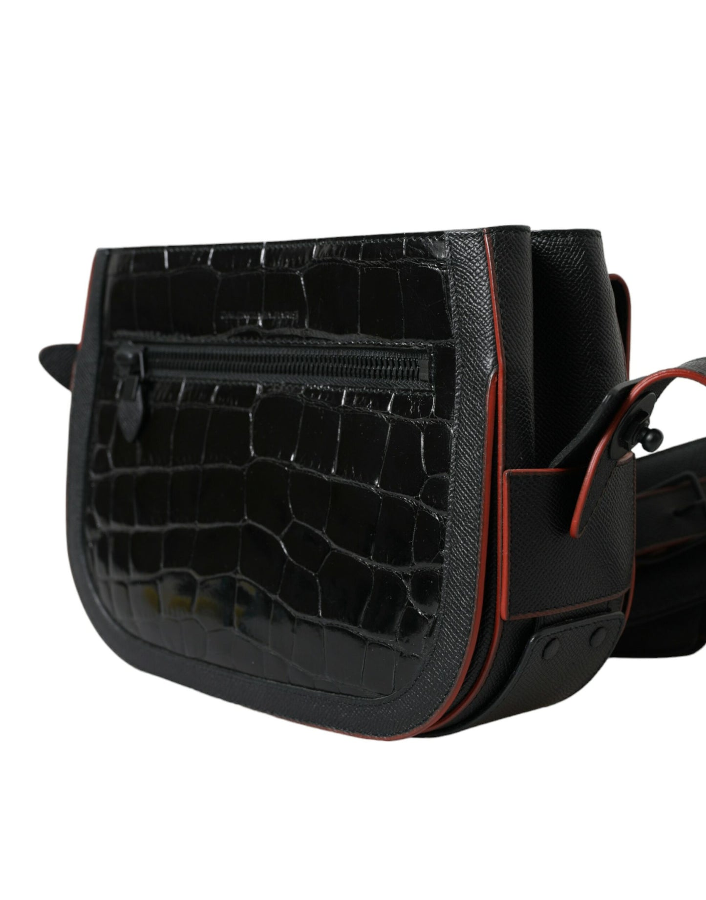 Balenciaga Black Exotic Leather Shoulder Crossbody Camera Bag Curated Luxury Accessories by Orvyn
