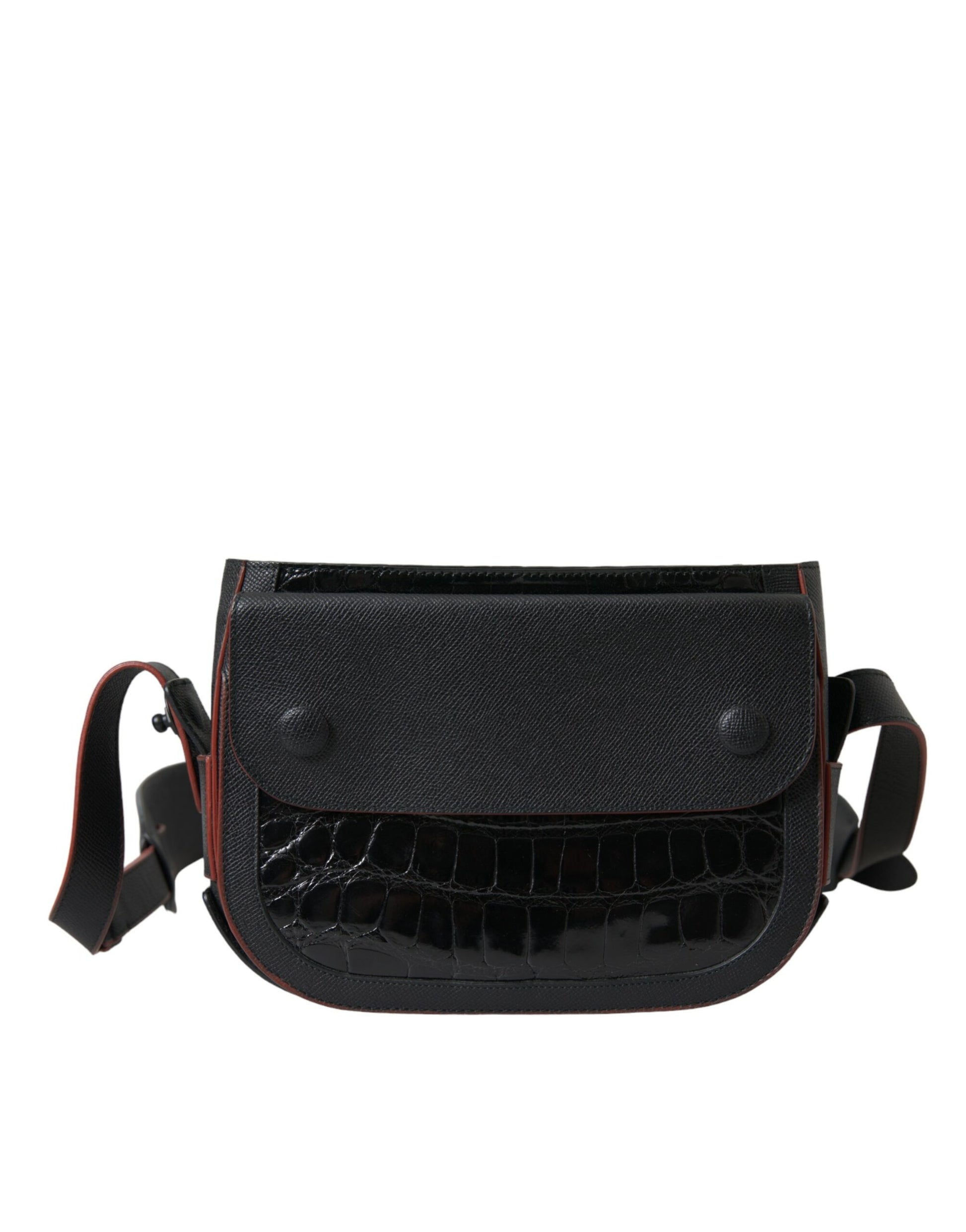 Balenciaga Black Exotic Leather Shoulder Crossbody Camera Bag Curated Luxury Accessories by Orvyn