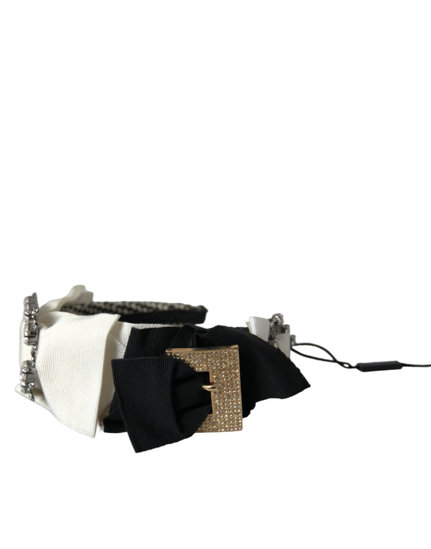 Dolce & Gabbana Multicolor Crystal Embellished Women Headband Diadem Curated Luxury Accessories by Orvyn