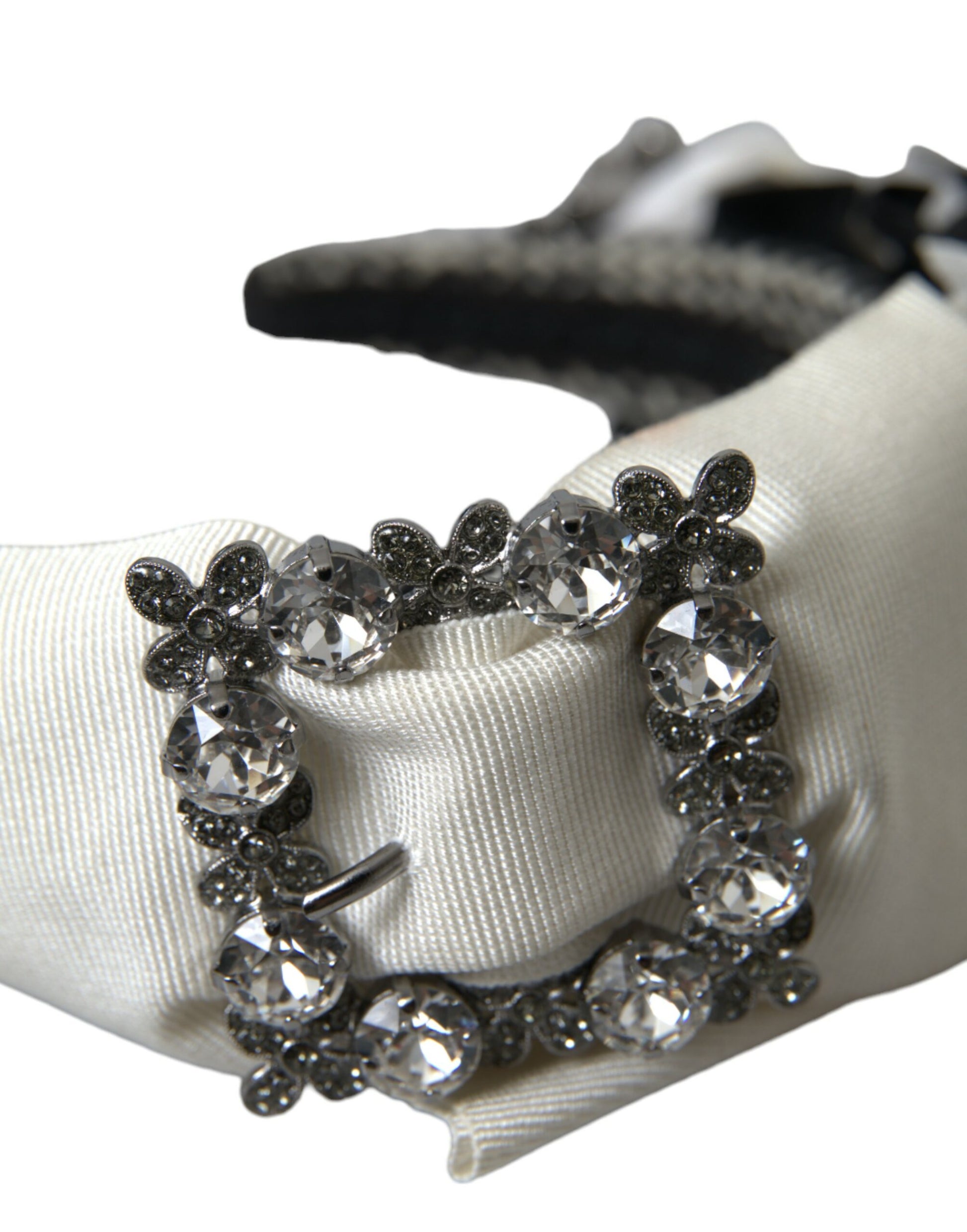 Dolce & Gabbana Multicolor Crystal Embellished Women Headband Diadem Curated Luxury Accessories by Orvyn