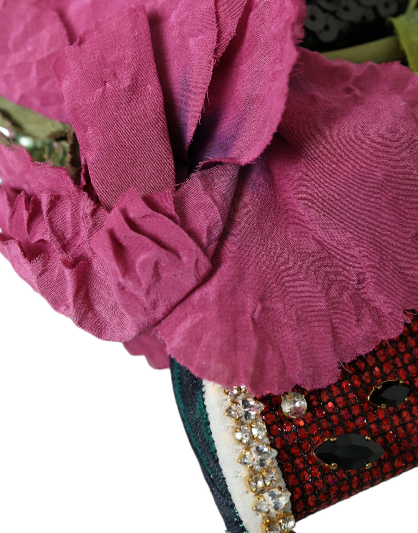 Dolce & Gabbana Red Watermelon Cherry Crystal Hairband Statement Diadem Curated Luxury Accessories by Orvyn