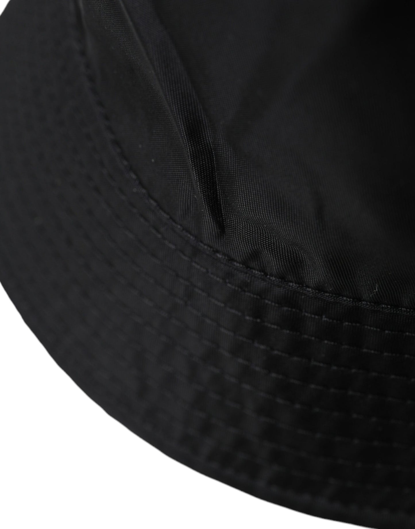 Dolce & Gabbana Black Wide Brim Cap Bucket Hat Men Curated Luxury Accessories by Orvyn