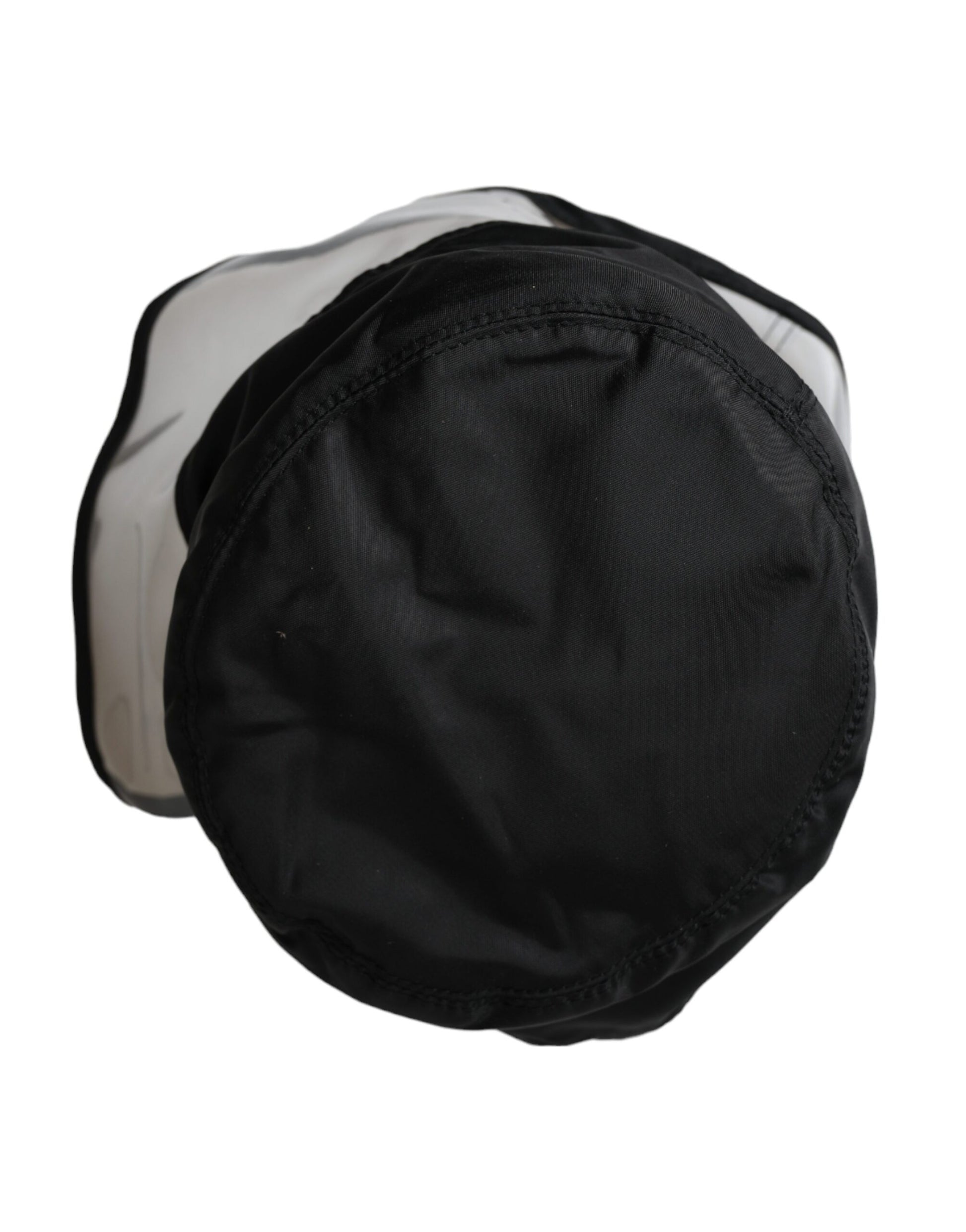 Dolce & Gabbana Black Polyester Plastic Bucket Hat Men Curated Luxury Accessories by Orvyn