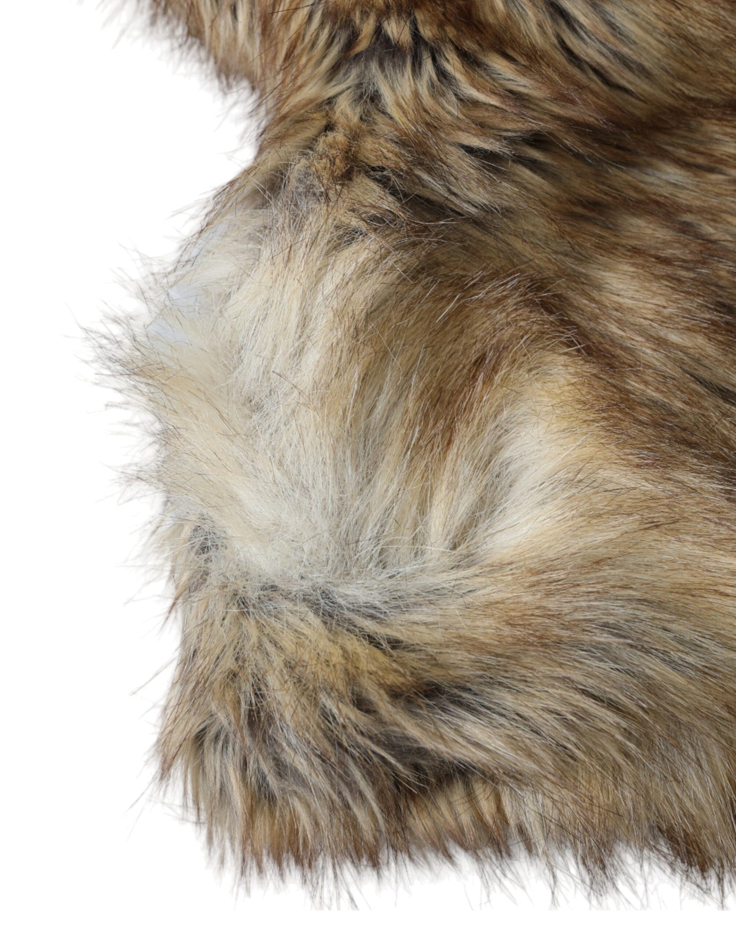 Dolce & Gabbana Brown Owl Faux Fur Whole Head Cap Hat Curated Luxury Accessories by Orvyn