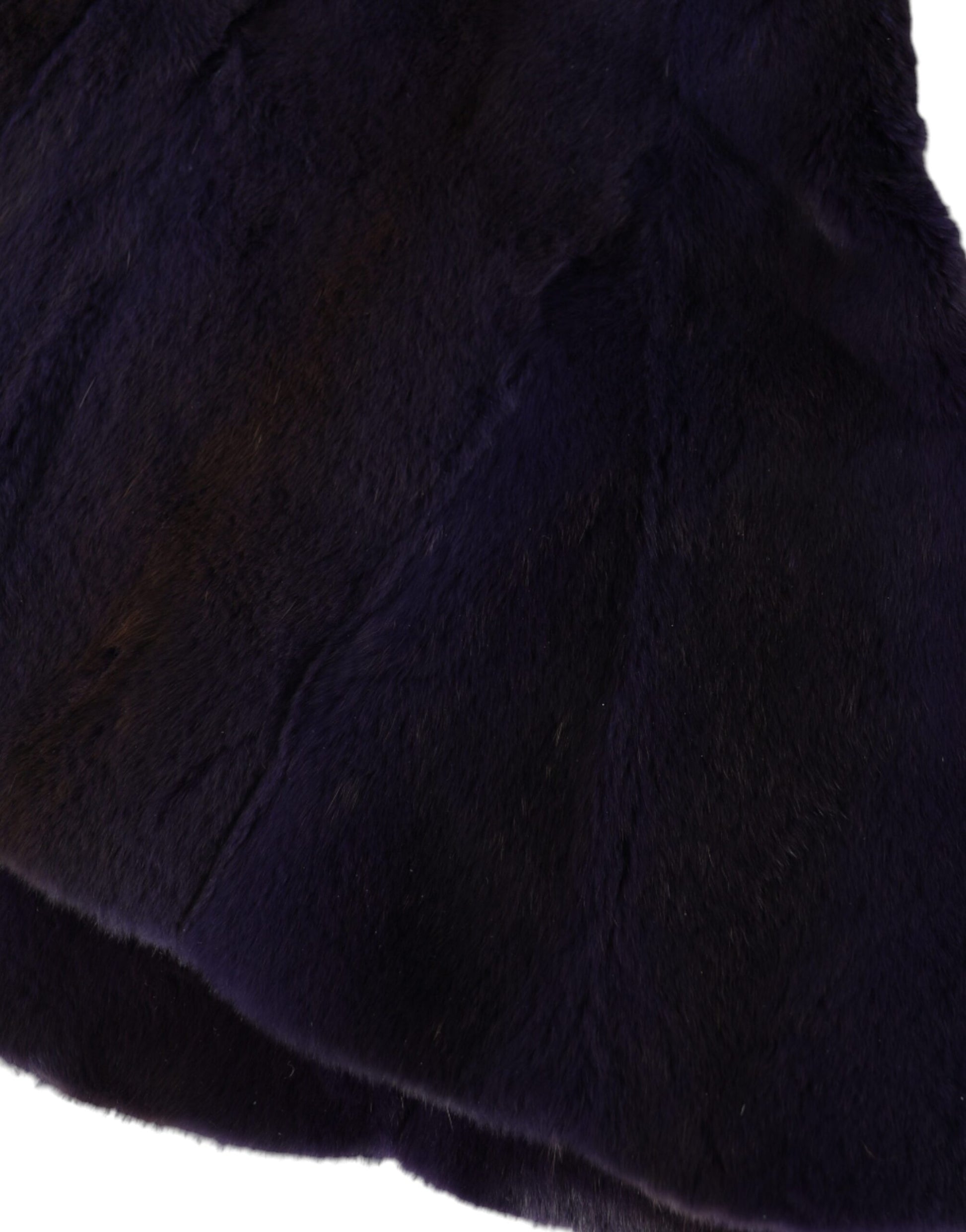 Dolce & Gabbana Black Weasel Fur Whole Head Wrap Hat Curated Luxury Accessories by Orvyn