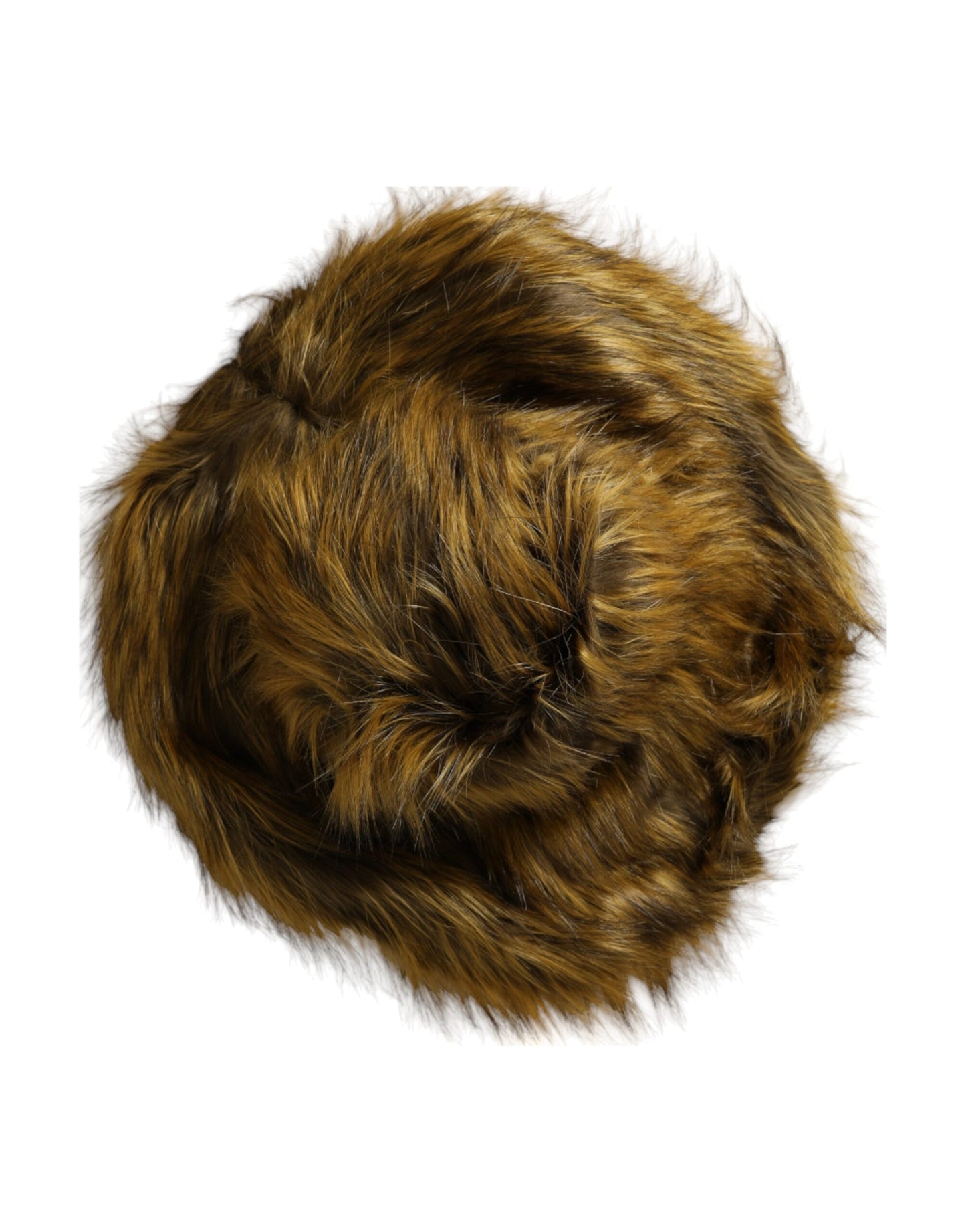 Dolce & Gabbana Brown Modacrylic Faux Fur Bucket Hat Curated Luxury Accessories by Orvyn