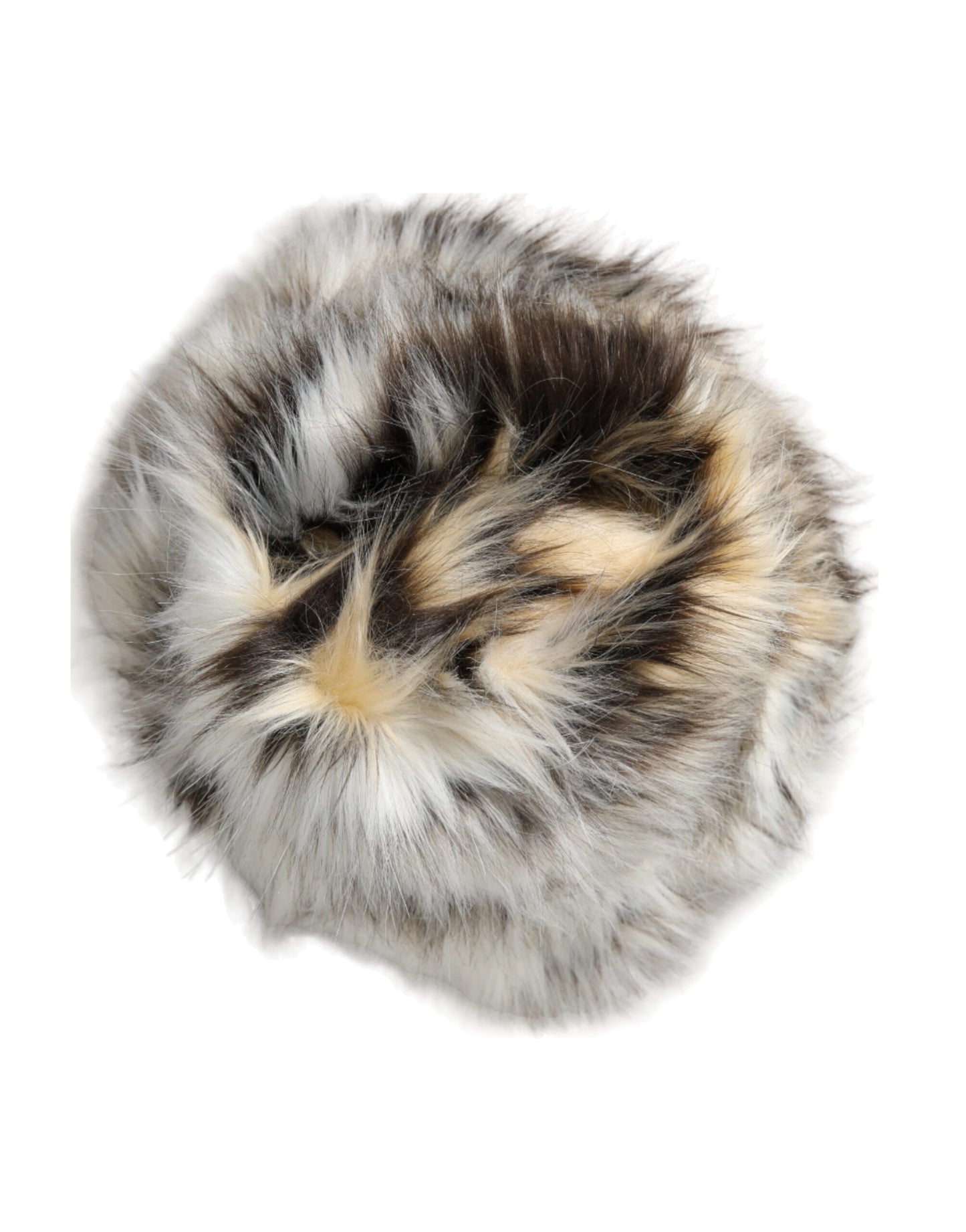 Dolce & Gabbana Multicolor Acrylic Fur Women Bucket Hat Curated Luxury Accessories by Orvyn