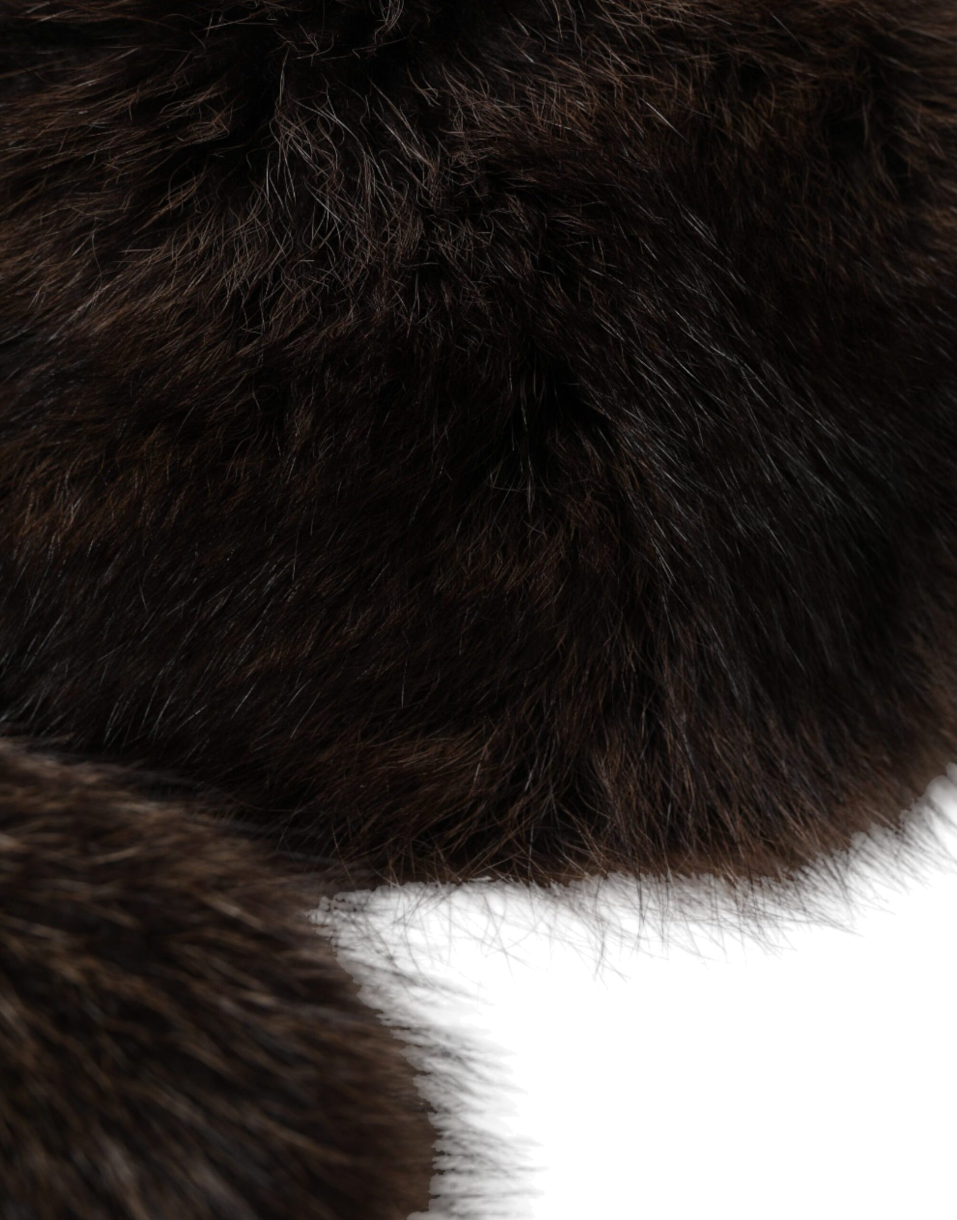 Dolce & Gabbana Women Brown Raccoon Fur Bucket Hat Curated Luxury Accessories by Orvyn