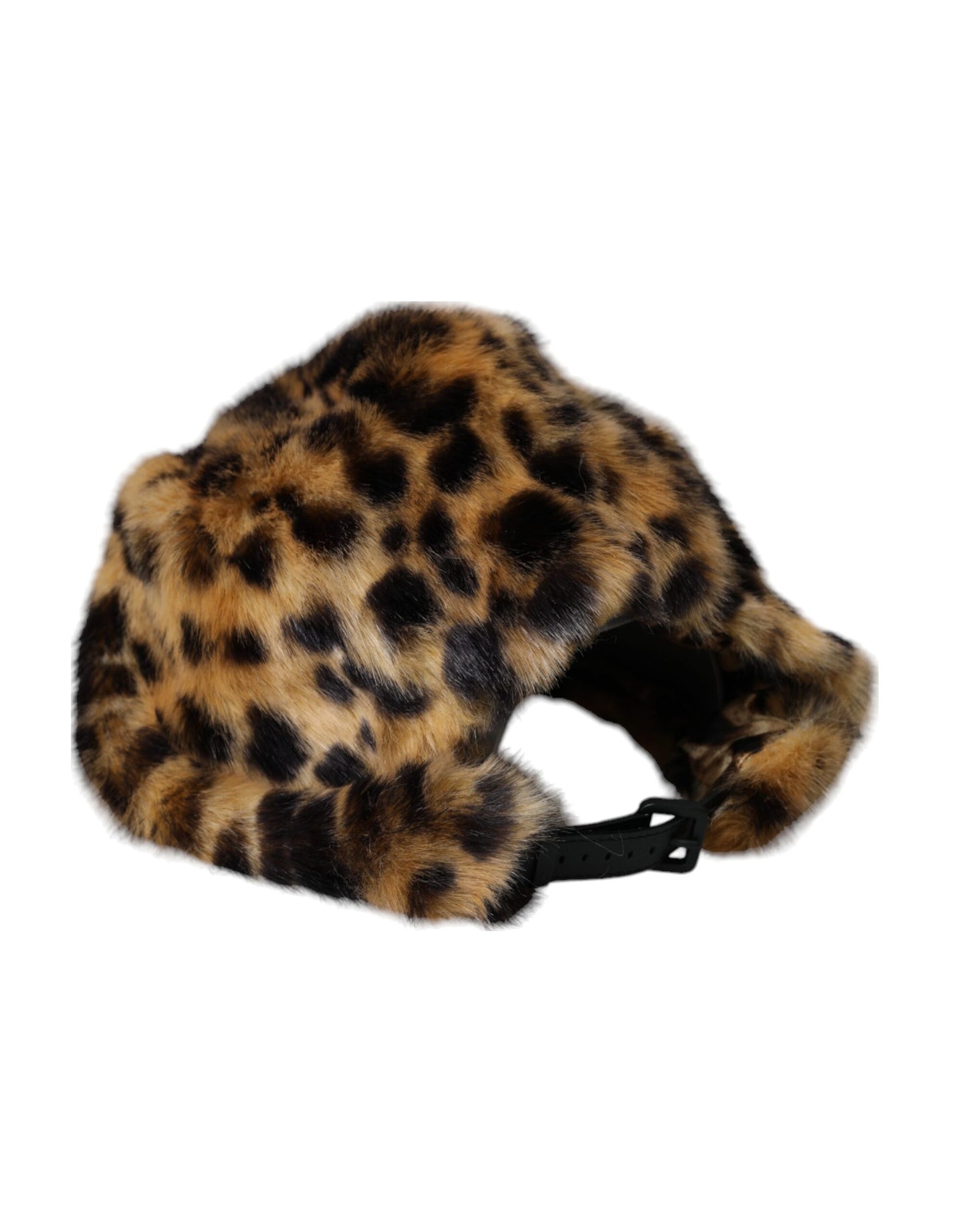 Dolce & Gabbana Brown Leopard Fur Women Bucket Hat Curated Luxury Accessories by Orvyn