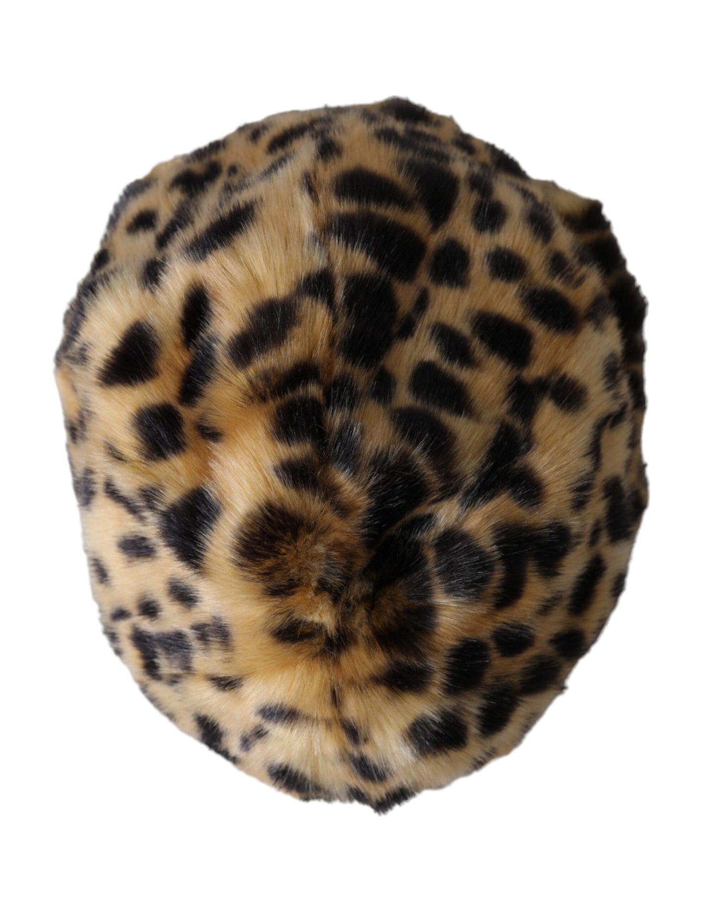Dolce & Gabbana Brown Leopard Fur Women Bucket Hat Curated Luxury Accessories by Orvyn