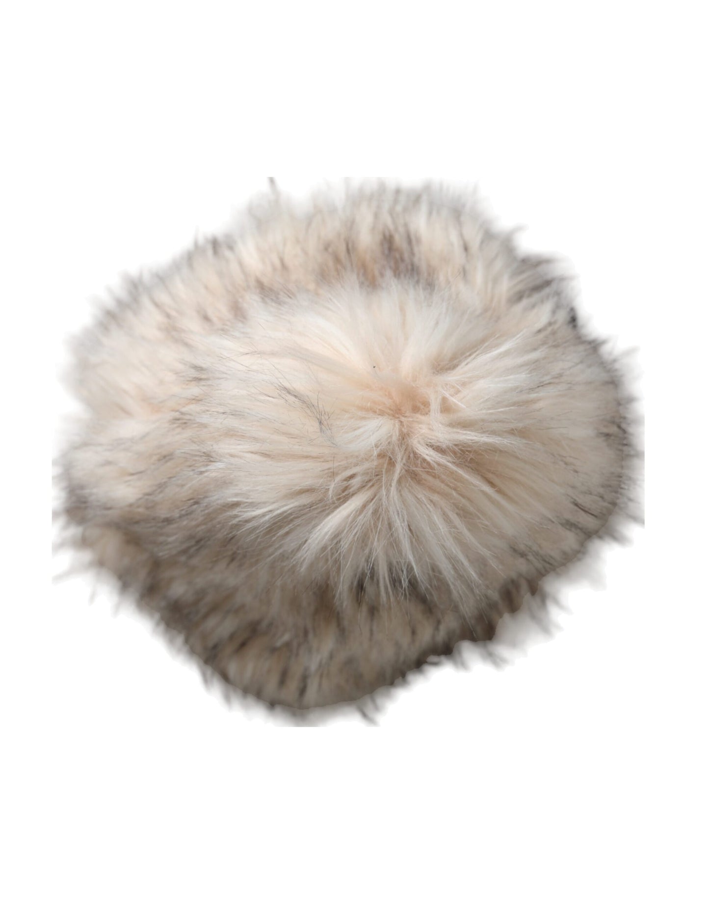 Dolce & Gabbana Beige Acrylic Fur Women Bucket Hat Curated Luxury Accessories by Orvyn