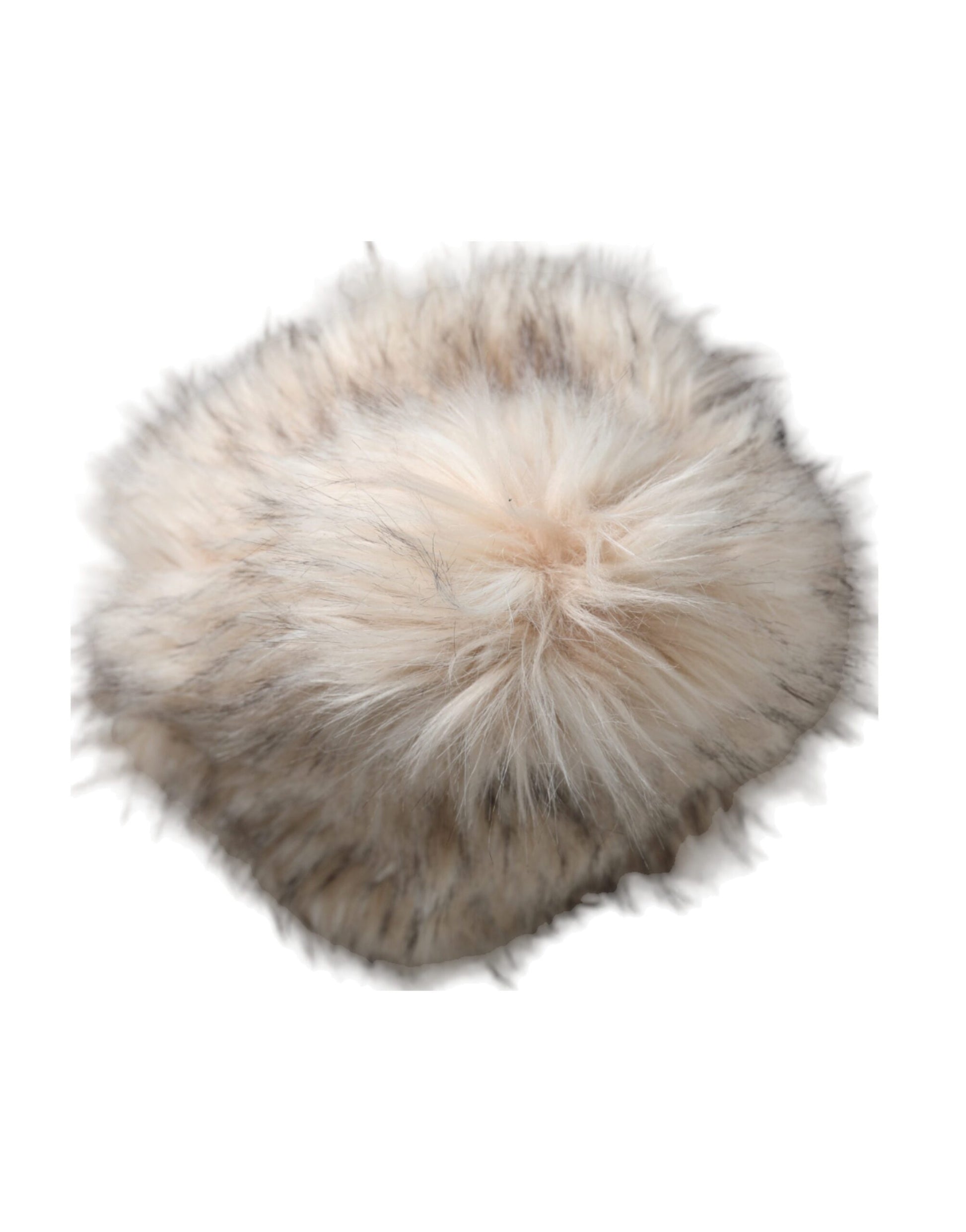 Dolce & Gabbana Beige Acrylic Fur Women Bucket Hat Curated Luxury Accessories by Orvyn