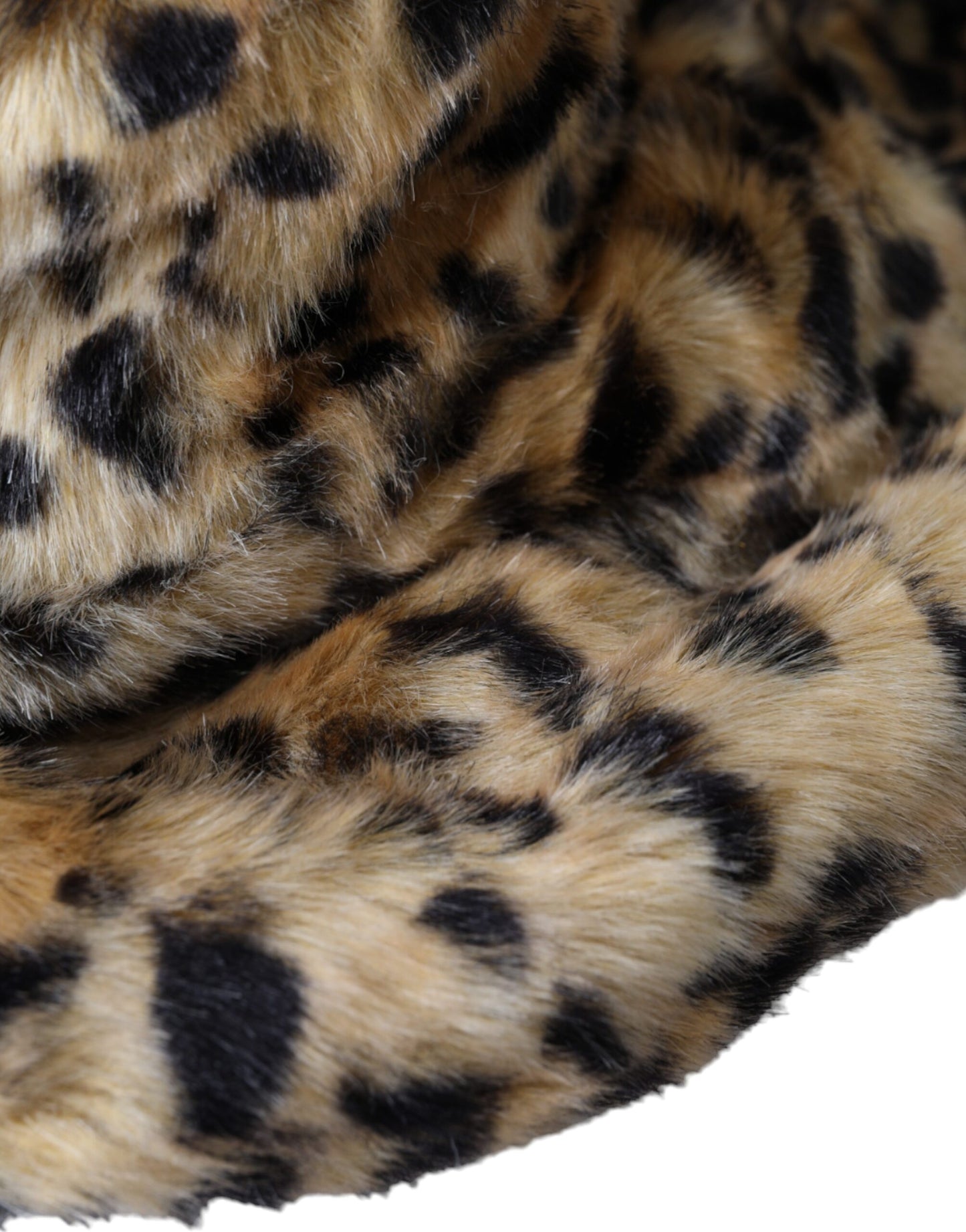 Dolce & Gabbana Brown Leopard Fur Women Bucket Hat Curated Luxury Accessories by Orvyn