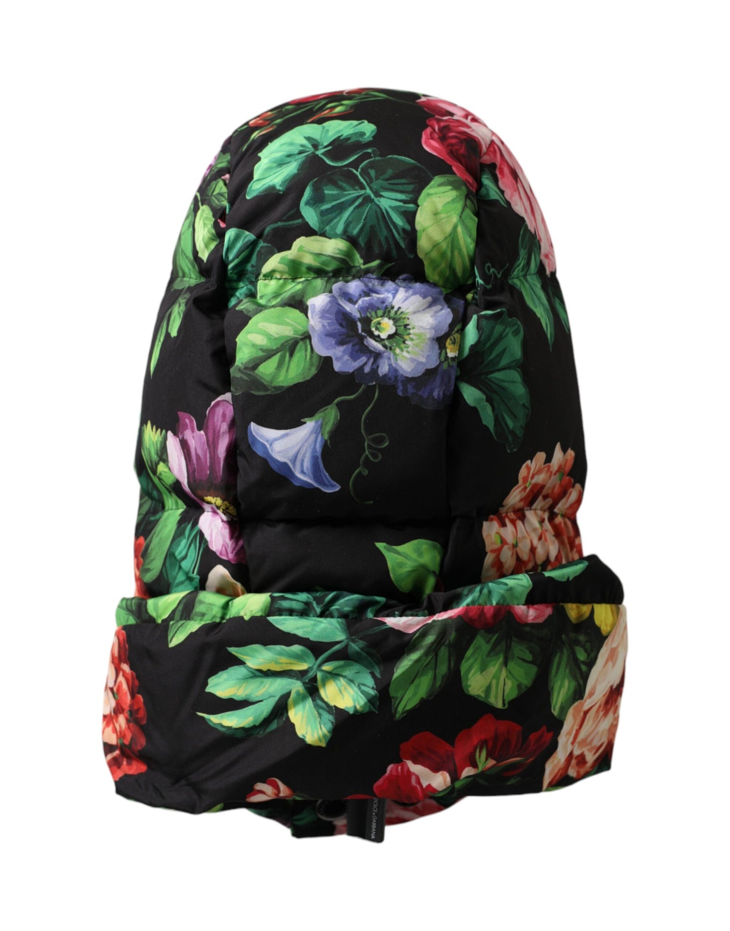 Dolce & Gabbana Hat Multicolor Floral Whole Head Wrap Hat Curated Luxury Accessories by Orvyn