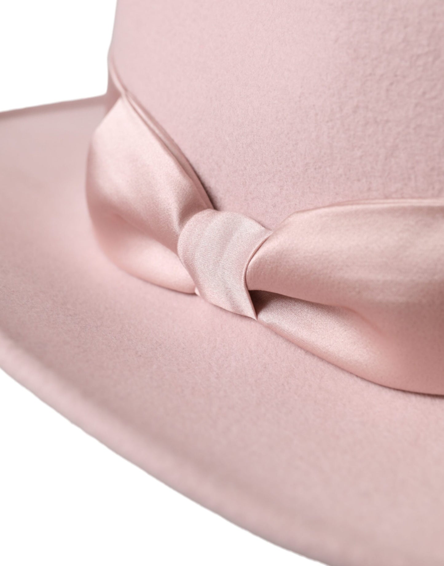Dolce & Gabbana Pink Rabbit Fedora Trilby Women Hat Curated Luxury Accessories by Orvyn