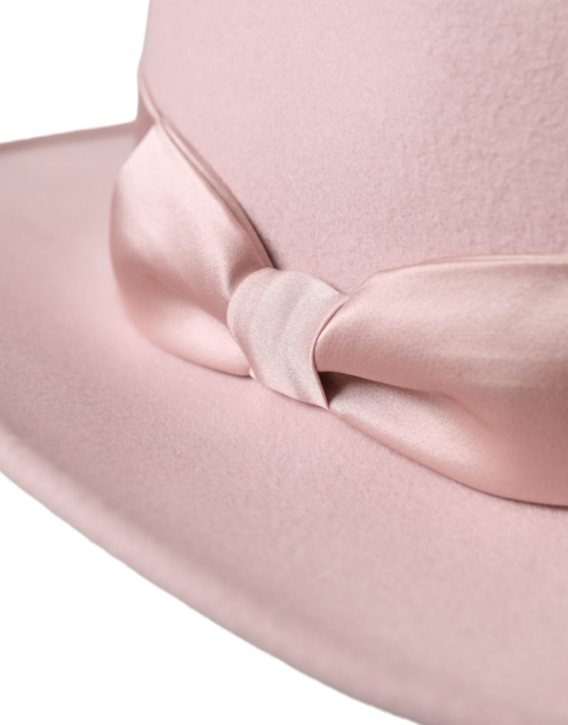 Dolce & Gabbana Pink Rabbit Fedora Trilby Women Hat Curated Luxury Accessories by Orvyn