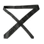 Dolce & Gabbana Dark Gray 100% Silk Fantasy Adjustable Men Tie Curated Luxury Accessories by Orvyn
