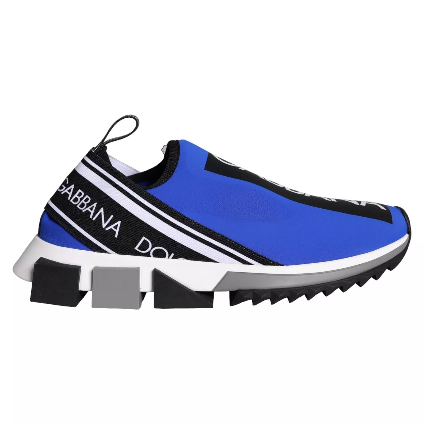 Dolce & Gabbana Blue Logo Low Top Sorrento Sneakers Shoes Curated Luxury Accessories by Orvyn